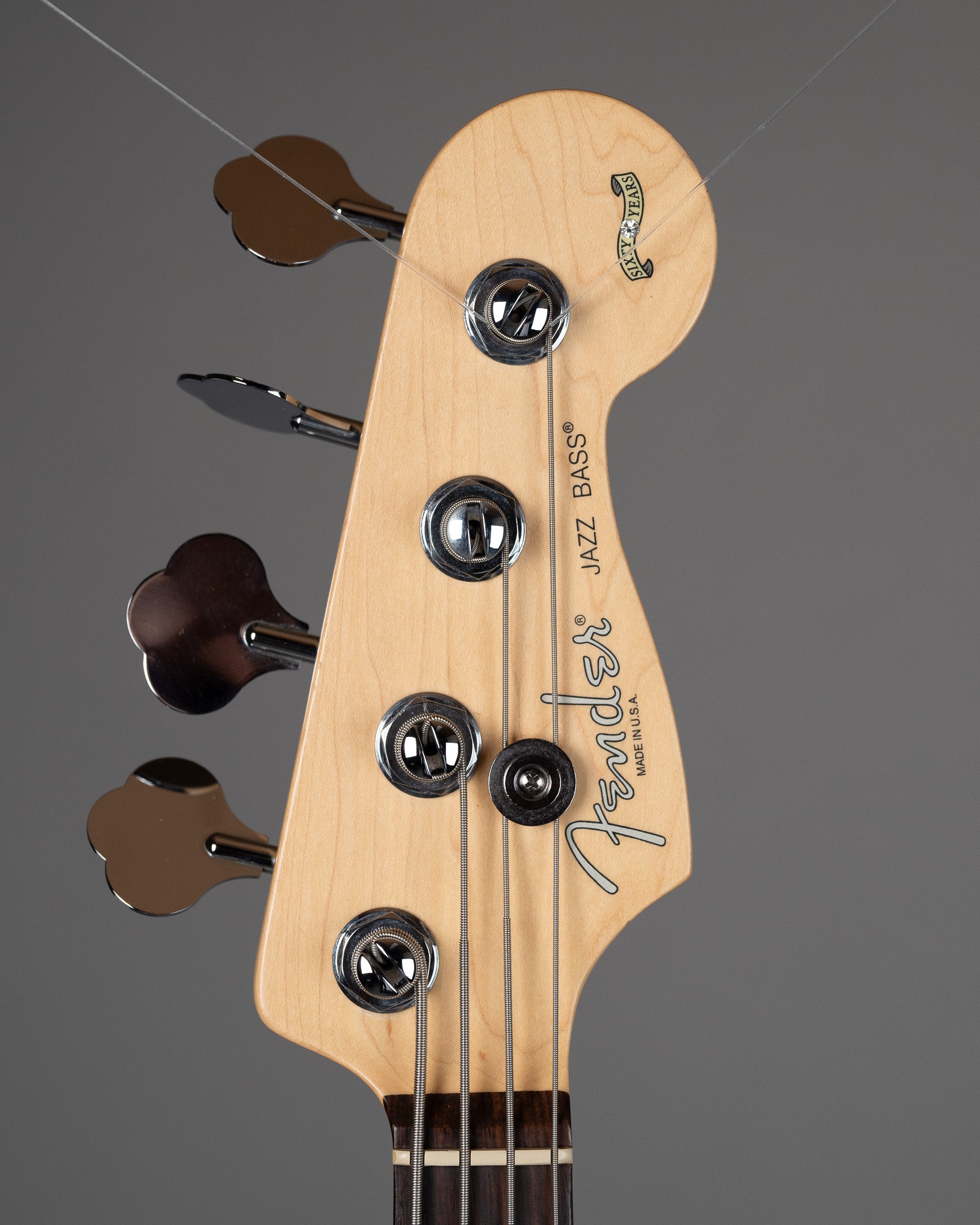 2006 Fender American Standard Jazz Bass (Sunburst, USA, OHSC)