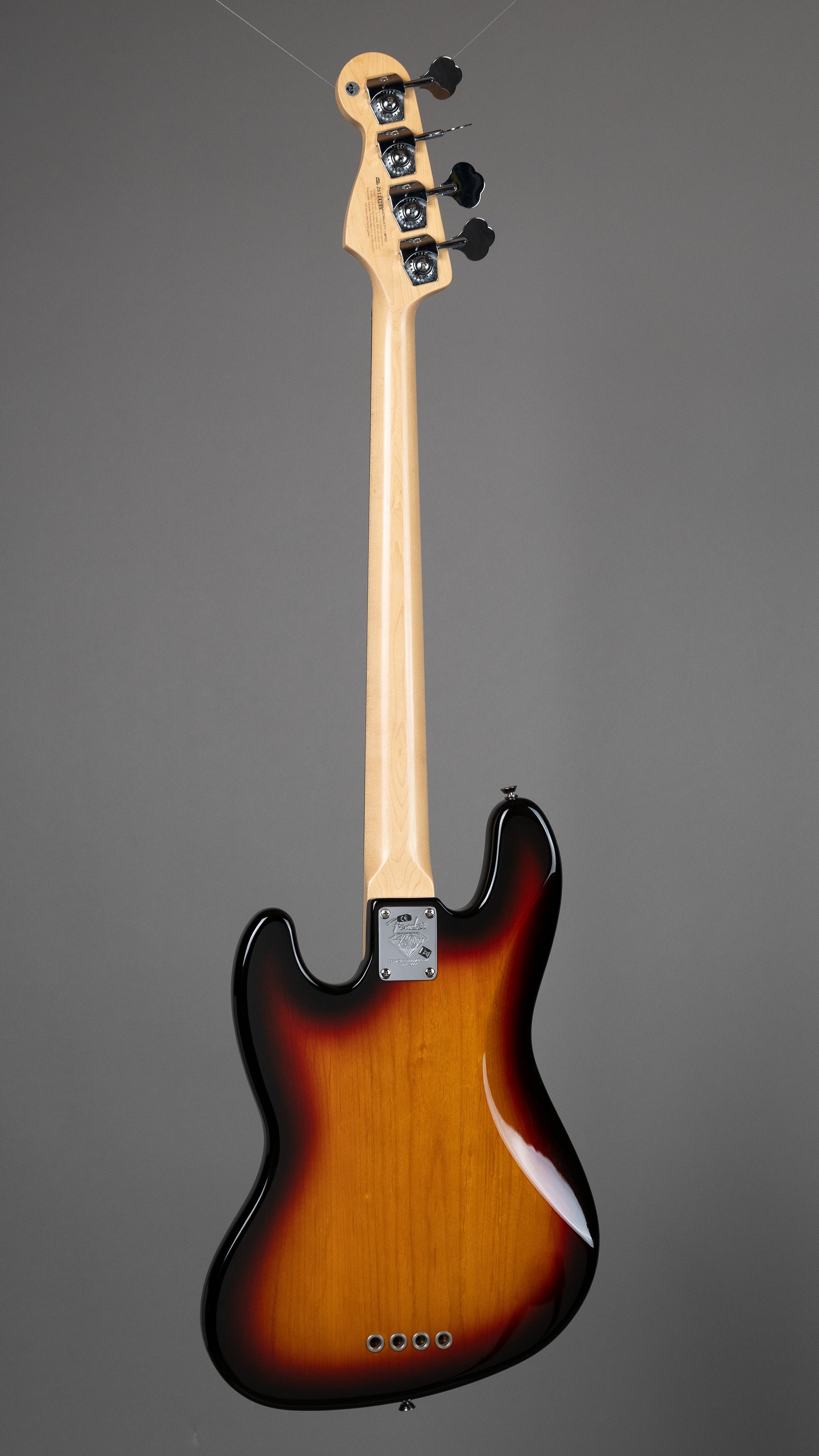 2006 Fender American Standard Jazz Bass (Sunburst, USA, OHSC)