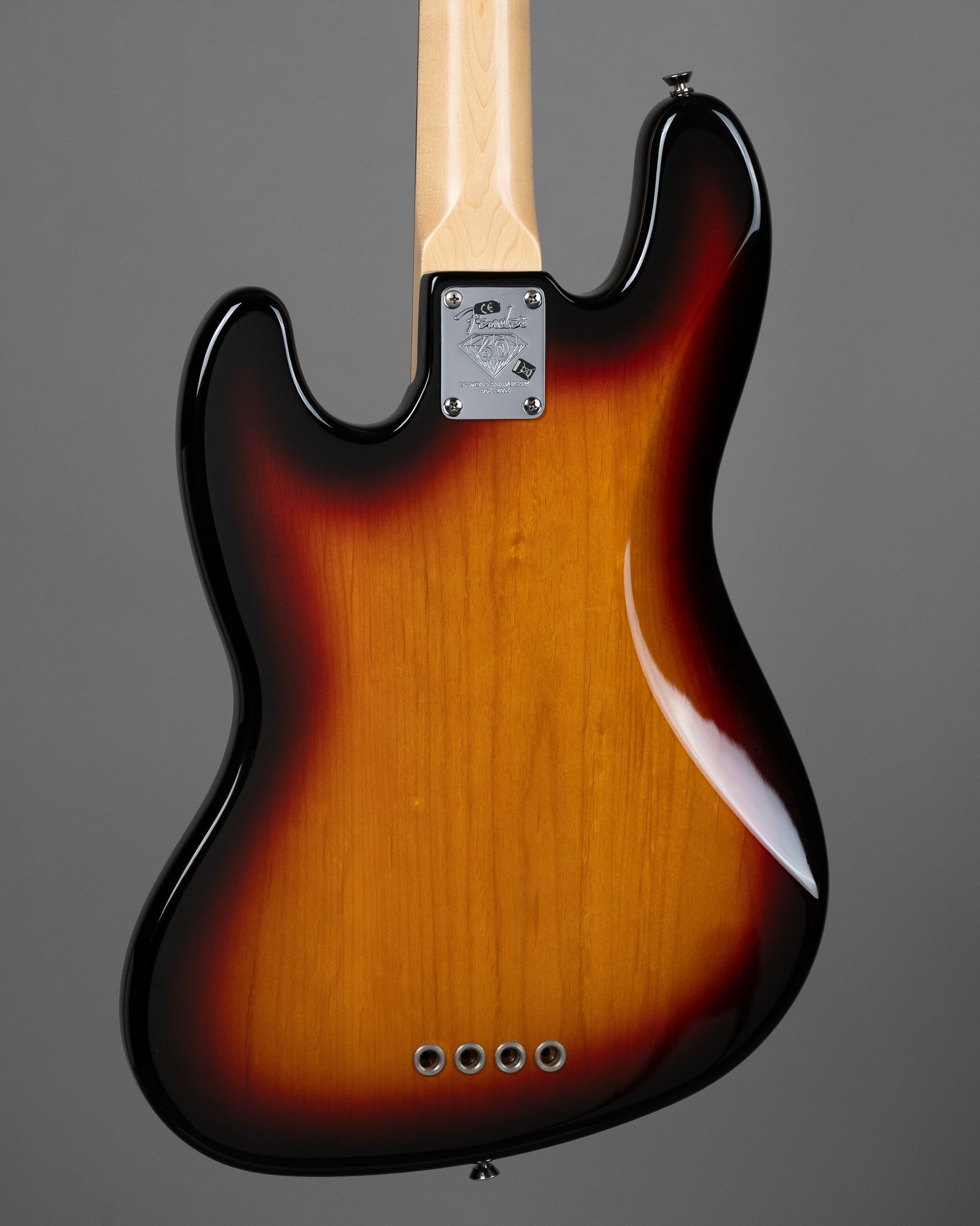 2006 Fender American Standard Jazz Bass (Sunburst, USA, OHSC)