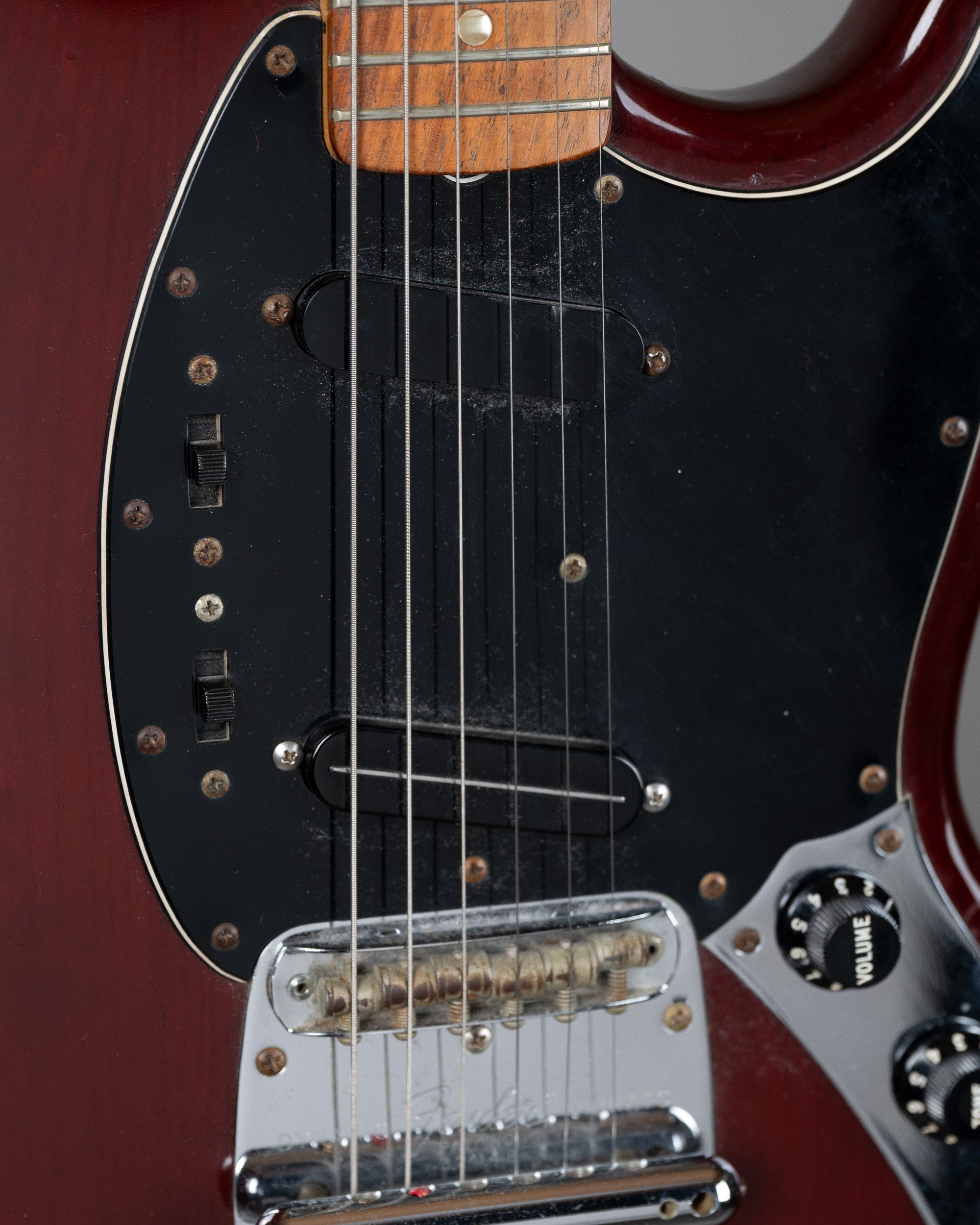 1978 Fender Mustang (USA, Wine, OHSC)