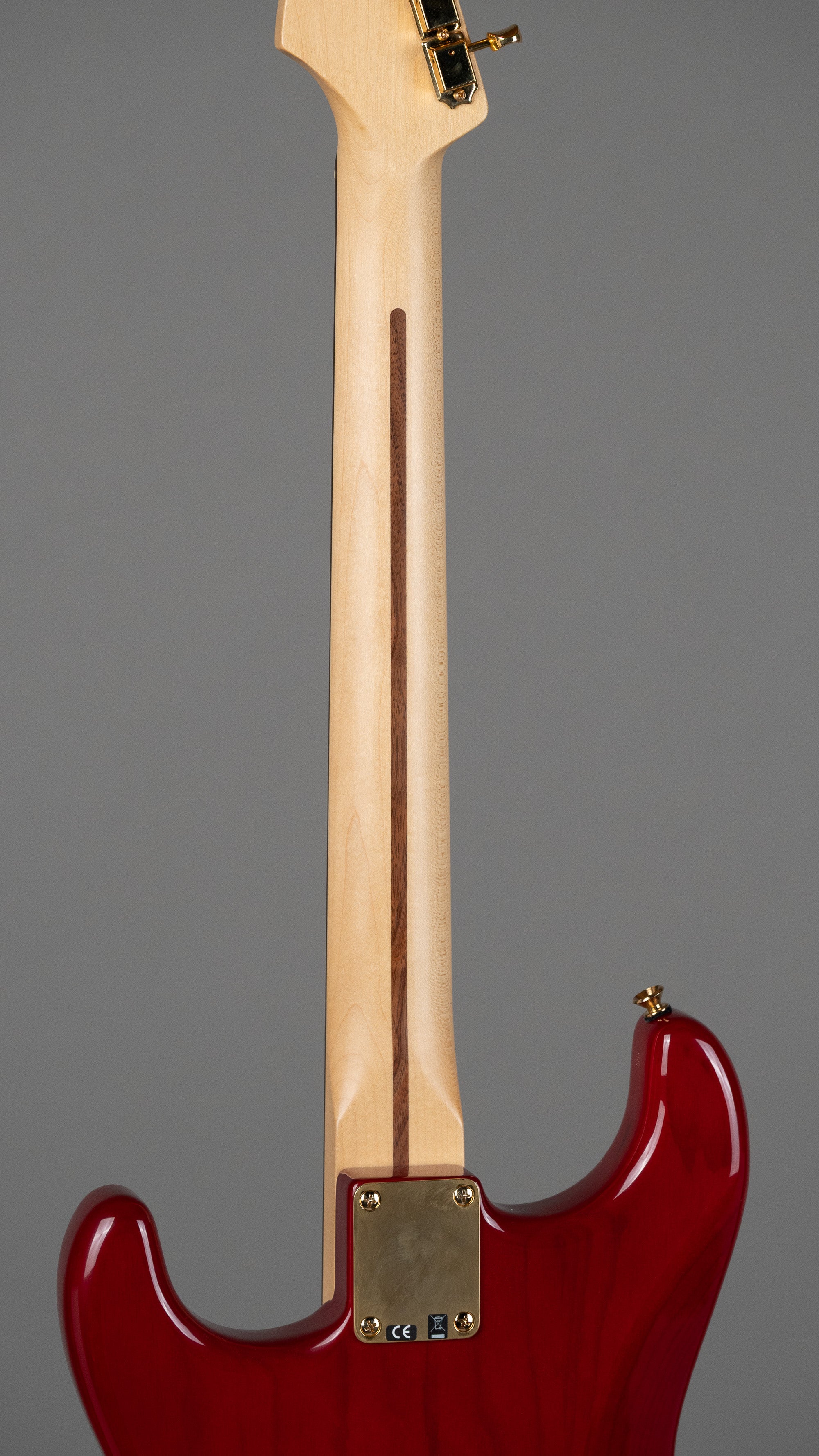 2011 Fender Deluxe Players Stratocaster (Mexico, Crimson Red Transparent, HSC)