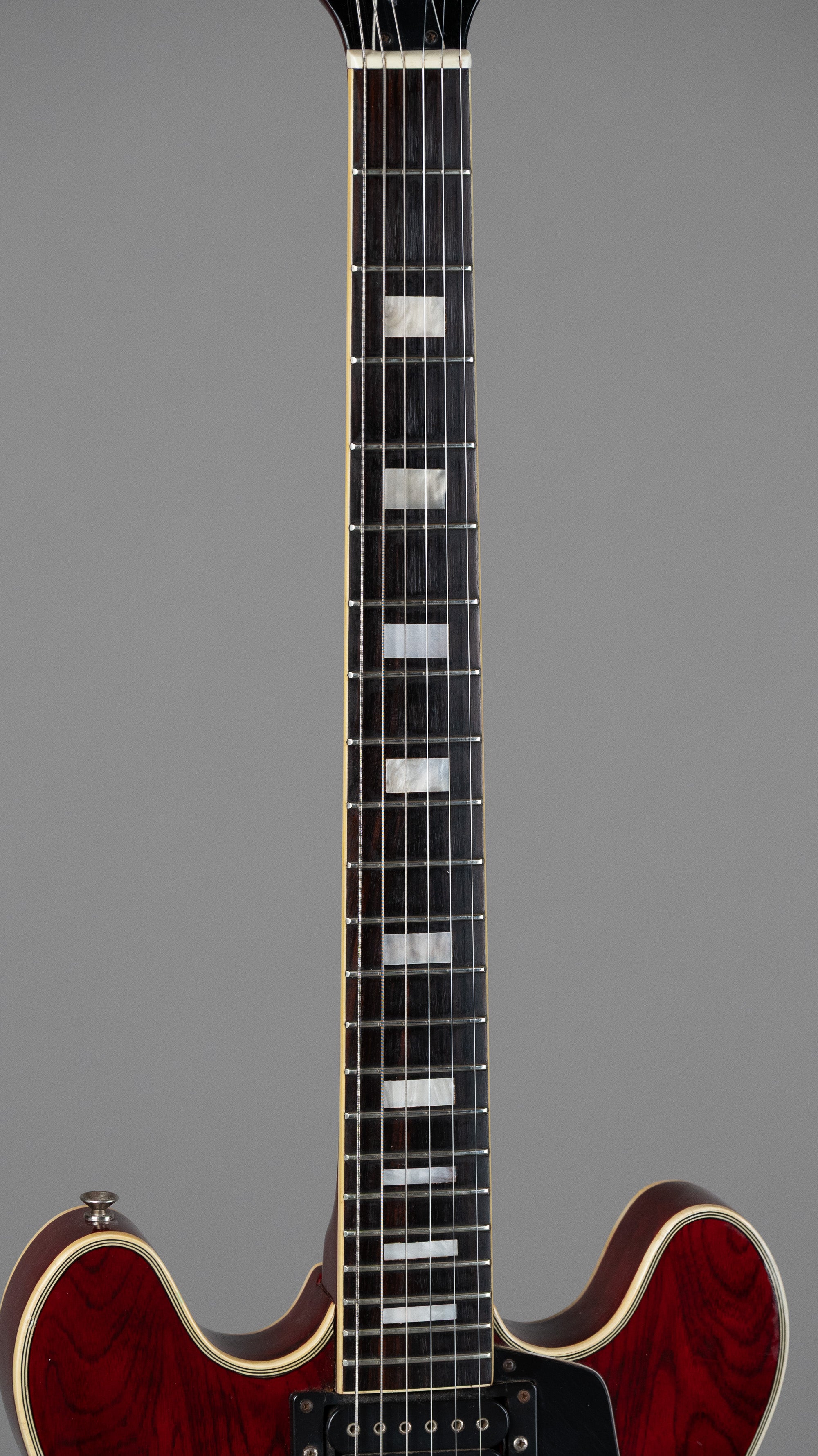 c1980s Onyx ES-335 Style (Korea, Cherry Red)