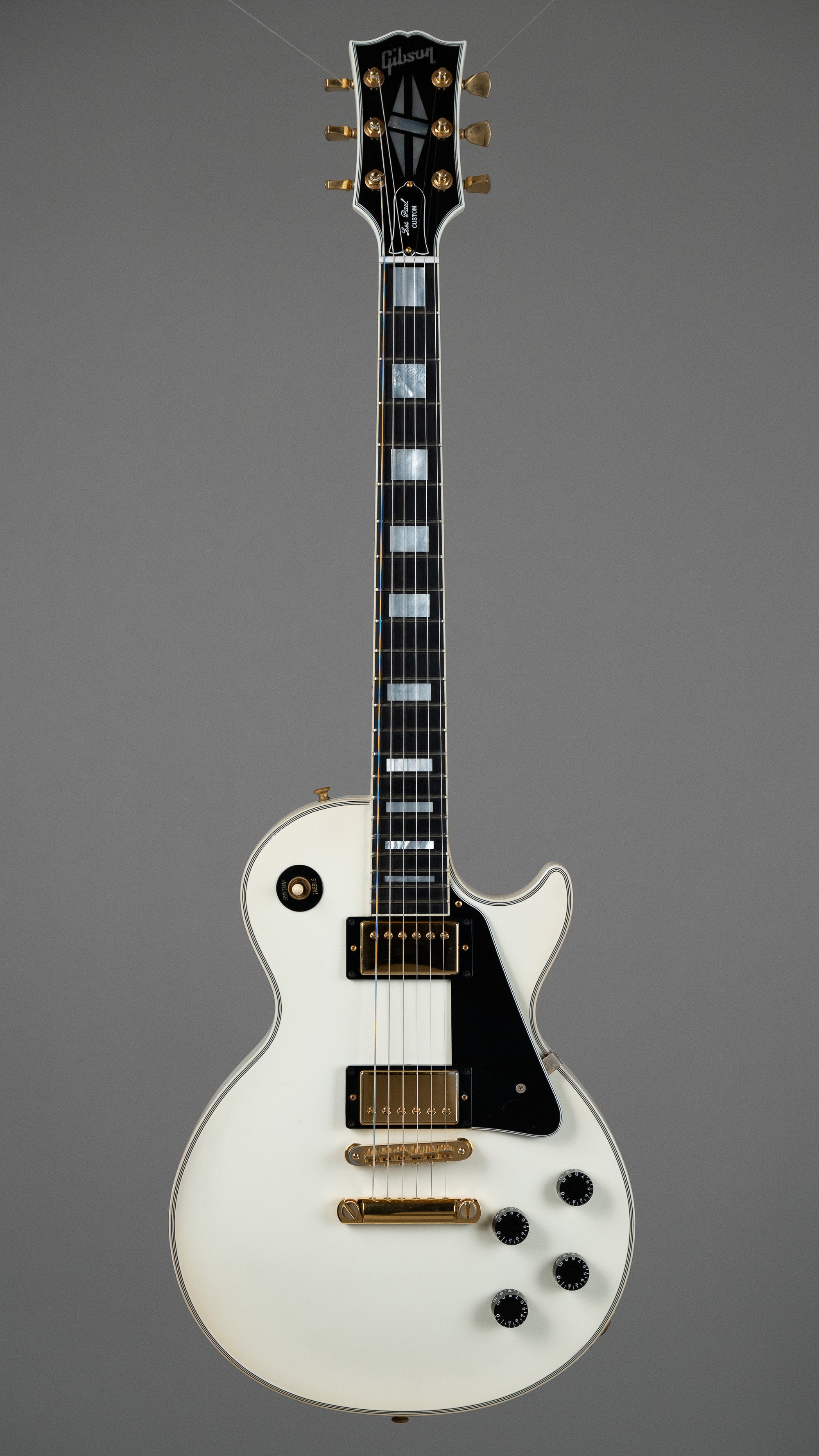 2006 Gibson Les Paul Custom (USA, Alpine White, OHSC)