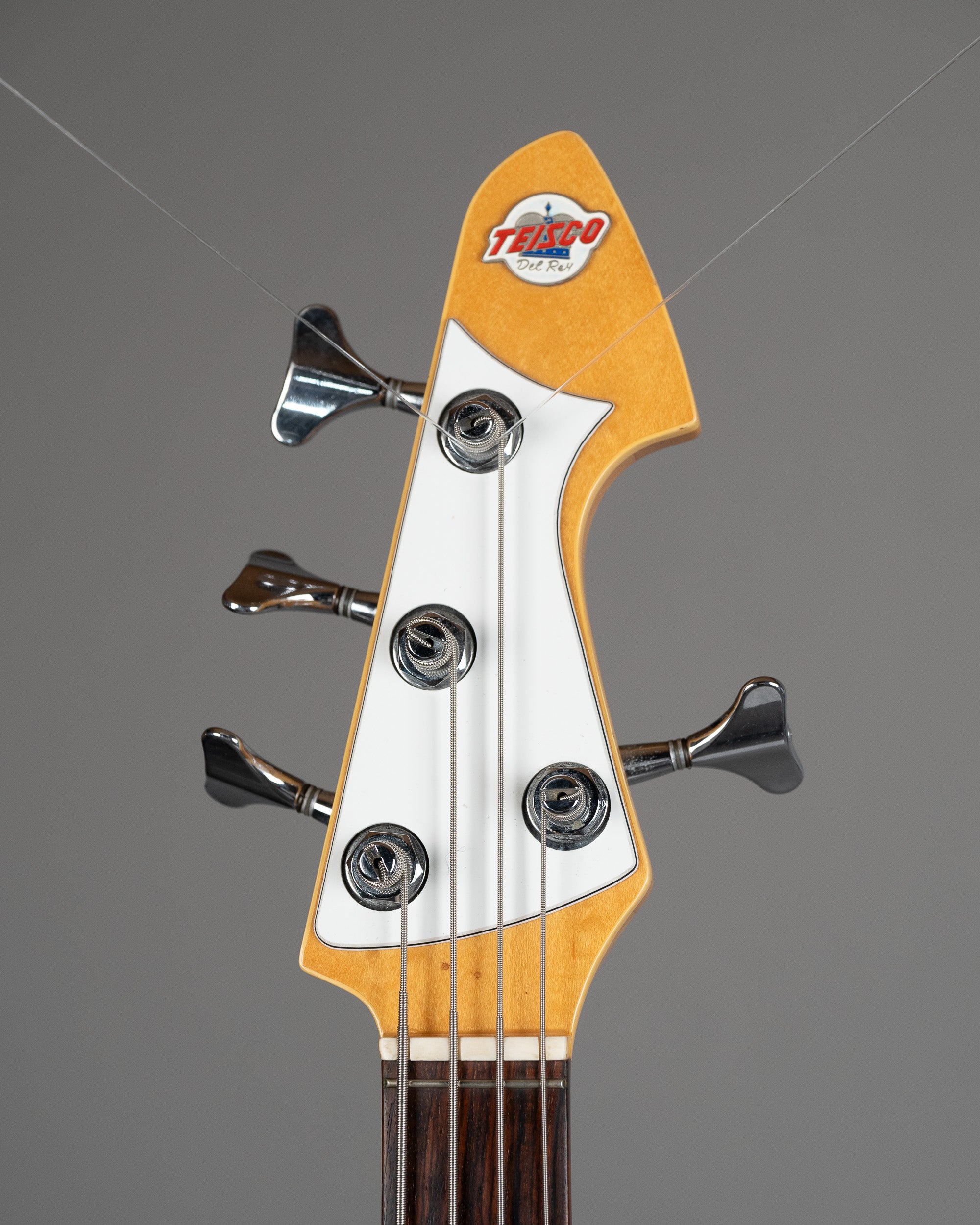 c1990s Teisco Spectrum 5 Reissue  Bass (Japan, Metallic Blue)