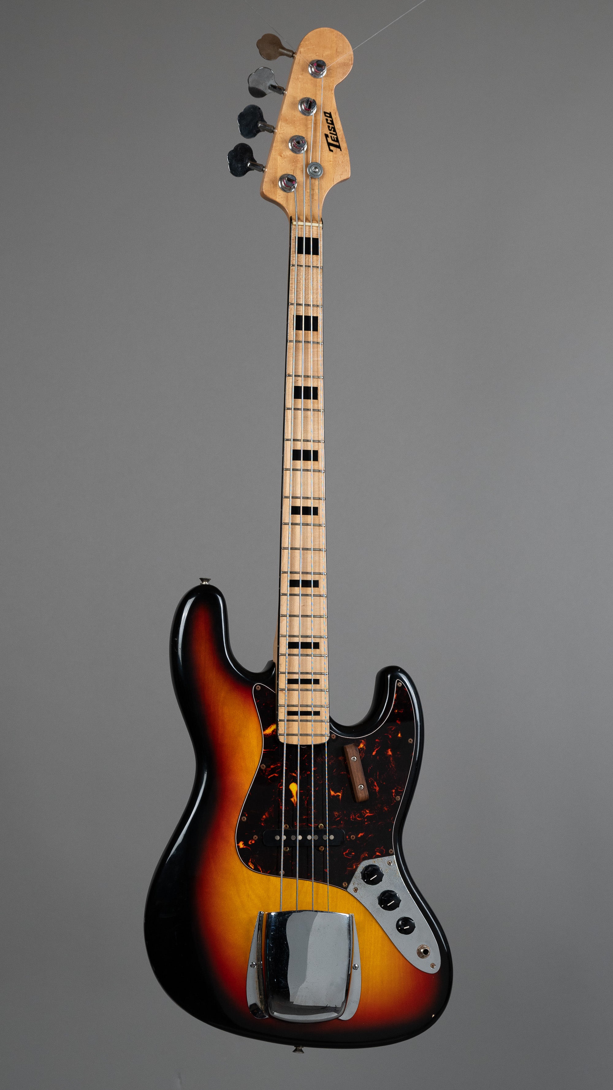 c1970s Teisco Jazz Bass (Japan, Sunburst)