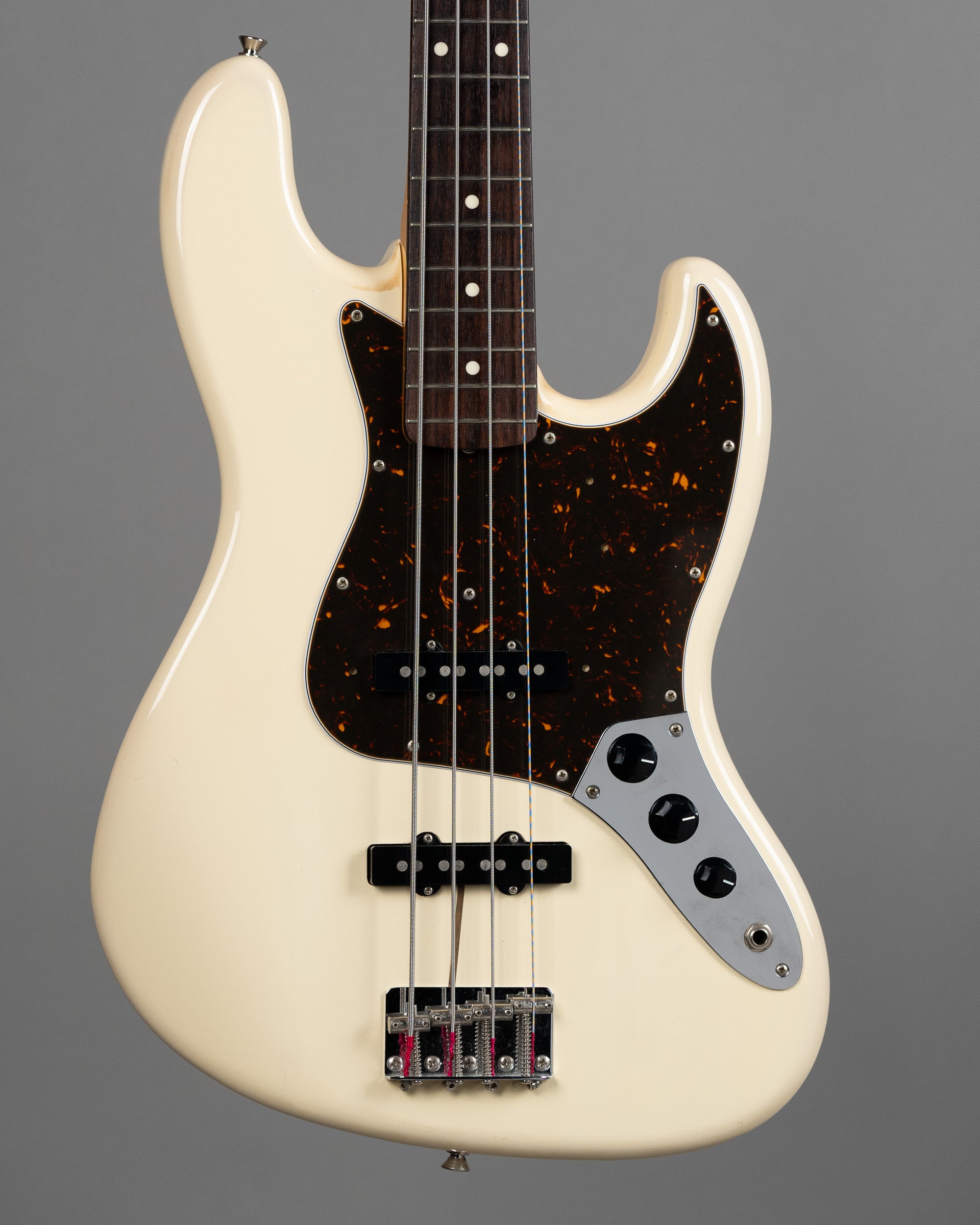 c2007 Fender JB-62 Jazz Bass (Japan, Olympic White)