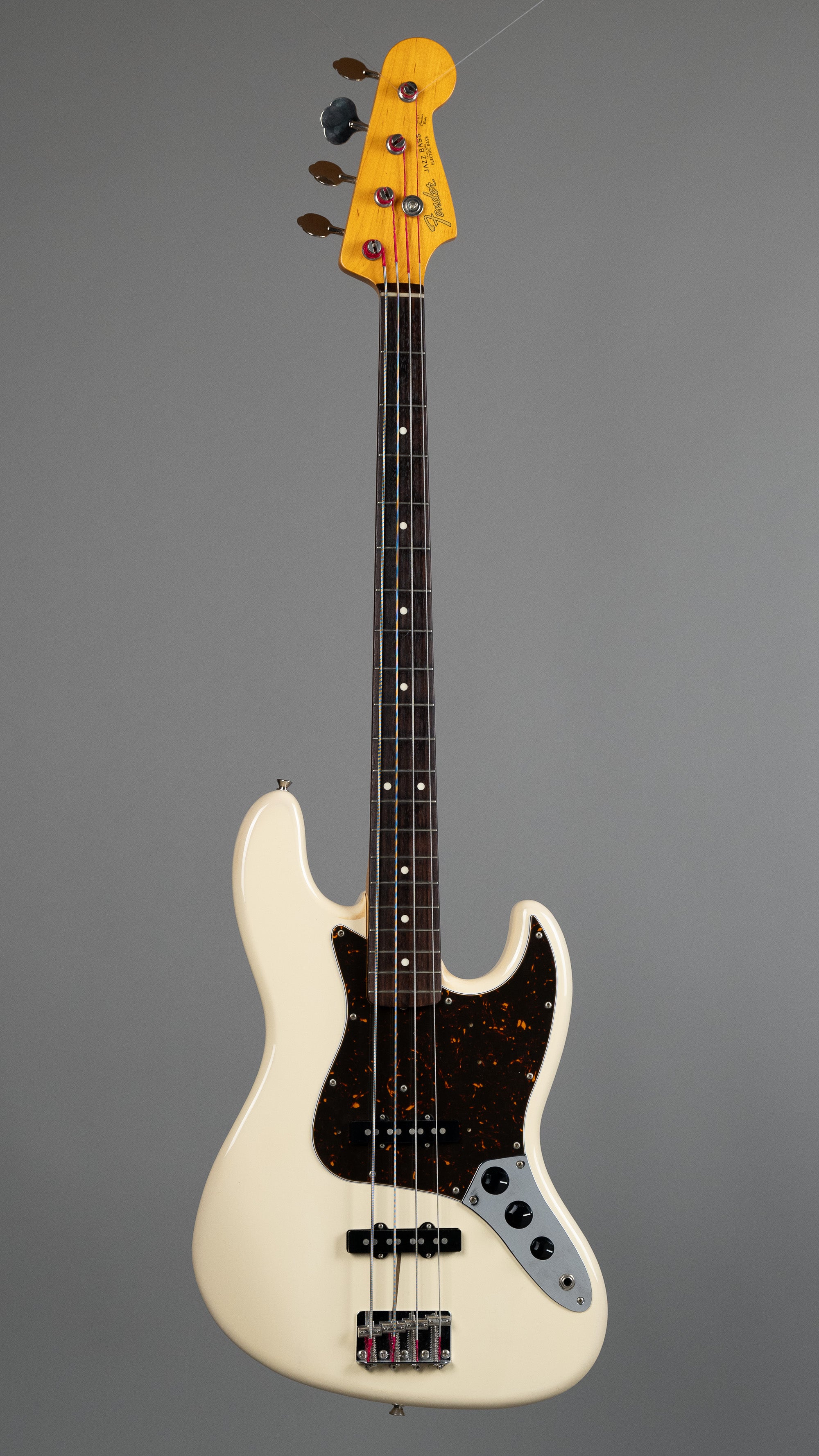 c2007 Fender JB-62 Jazz Bass (Japan, Olympic White)