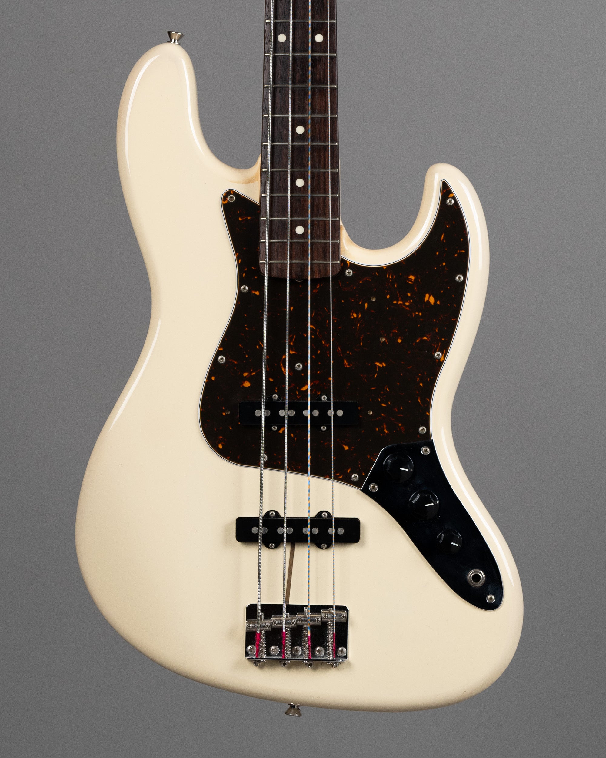 c2007 Fender JB-62 Jazz Bass (Japan, Olympic White)