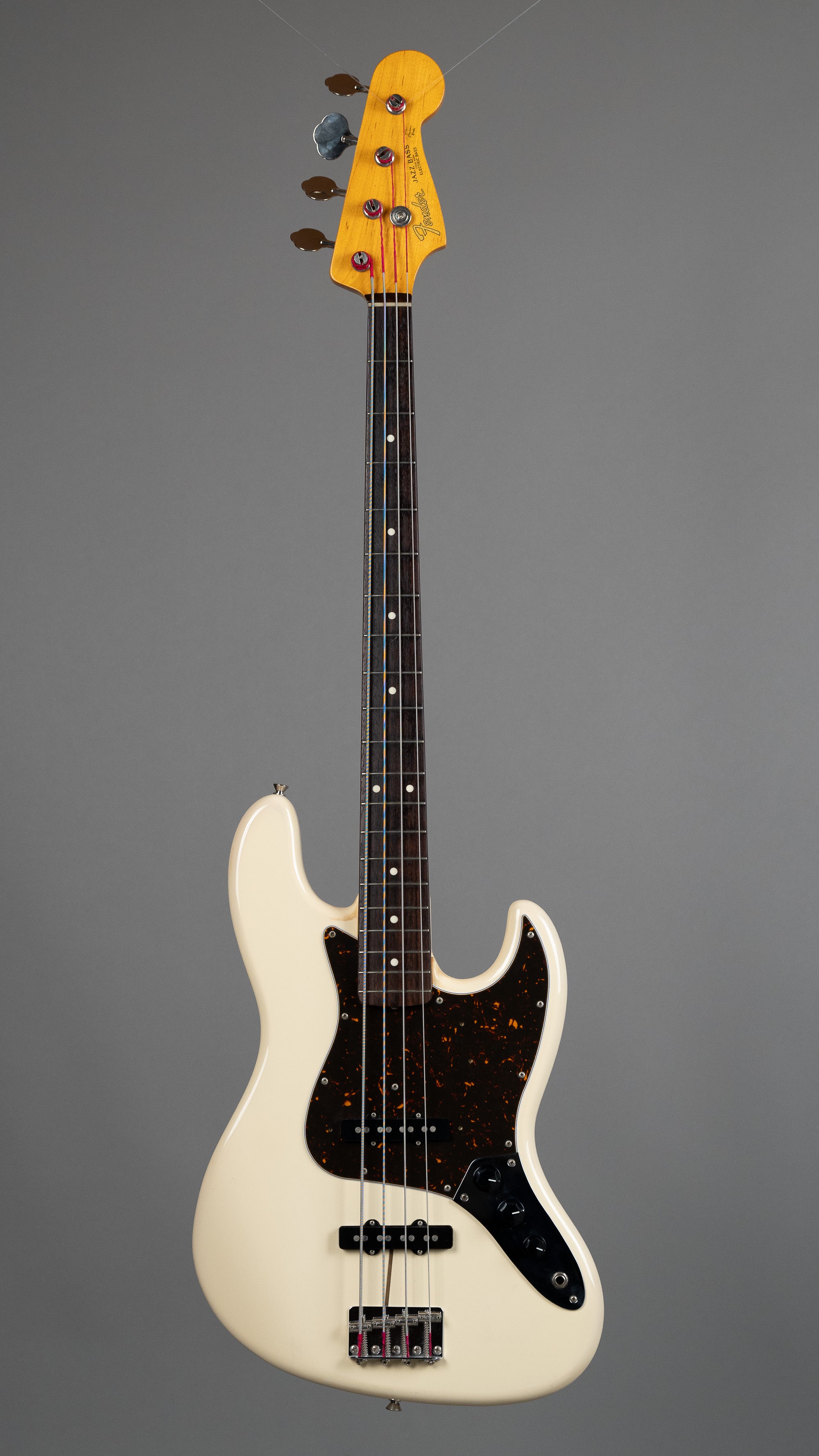 c2007 Fender JB-62 Jazz Bass (Japan, Olympic White)