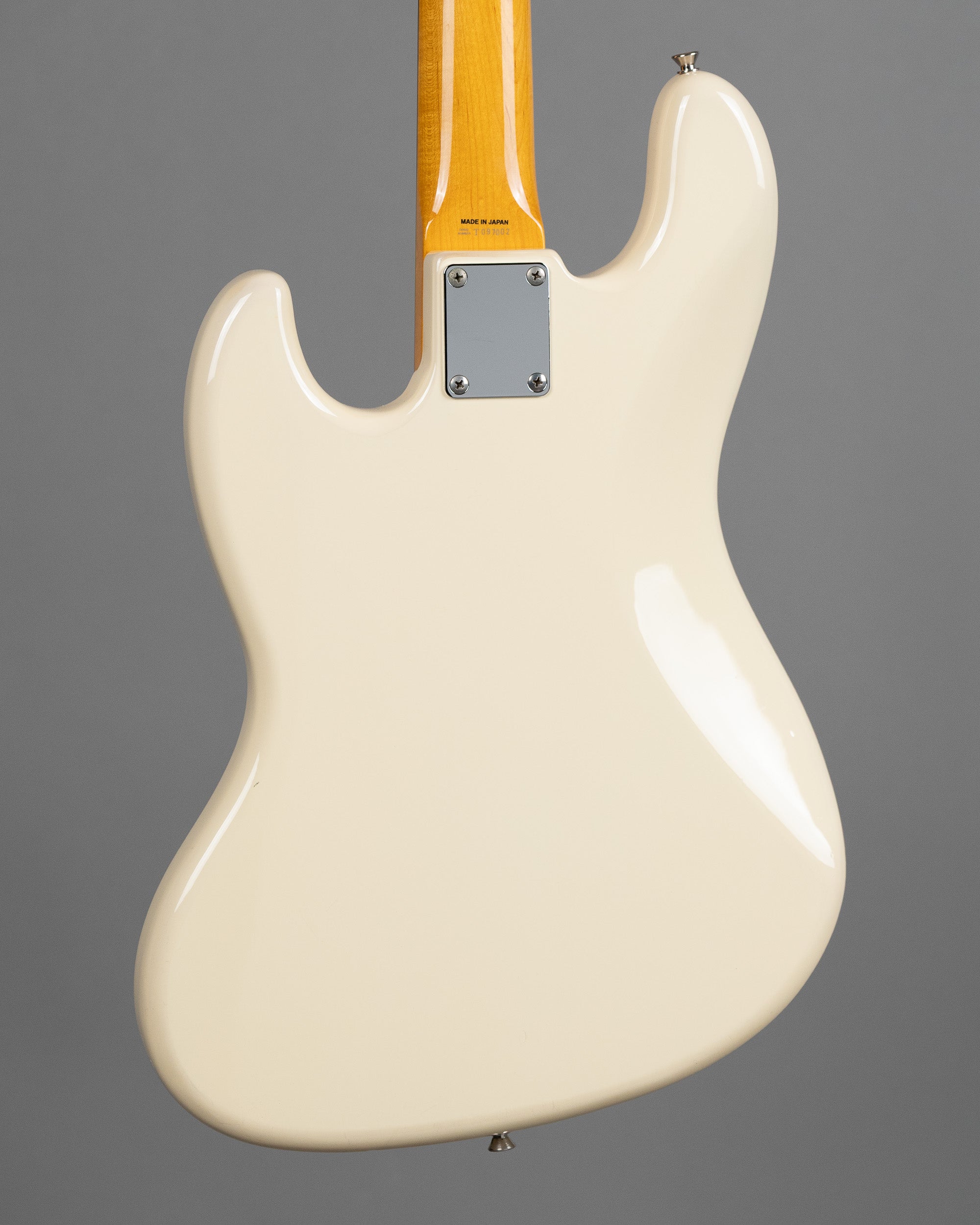 c2007 Fender JB-62 Jazz Bass (Japan, Olympic White)