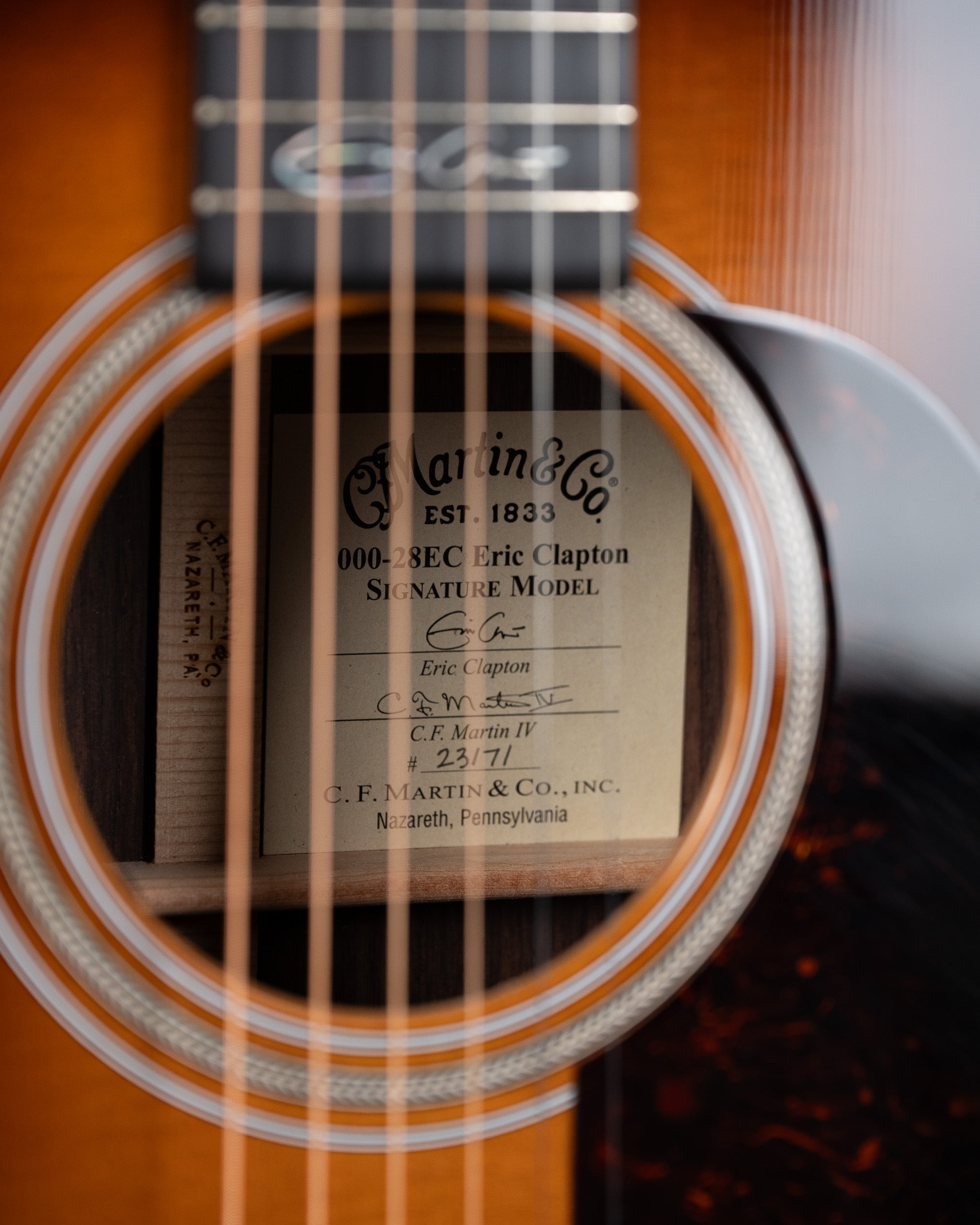 2021 Martin 000-28EC Eric Clapton (USA, Shade Top, OHSC)