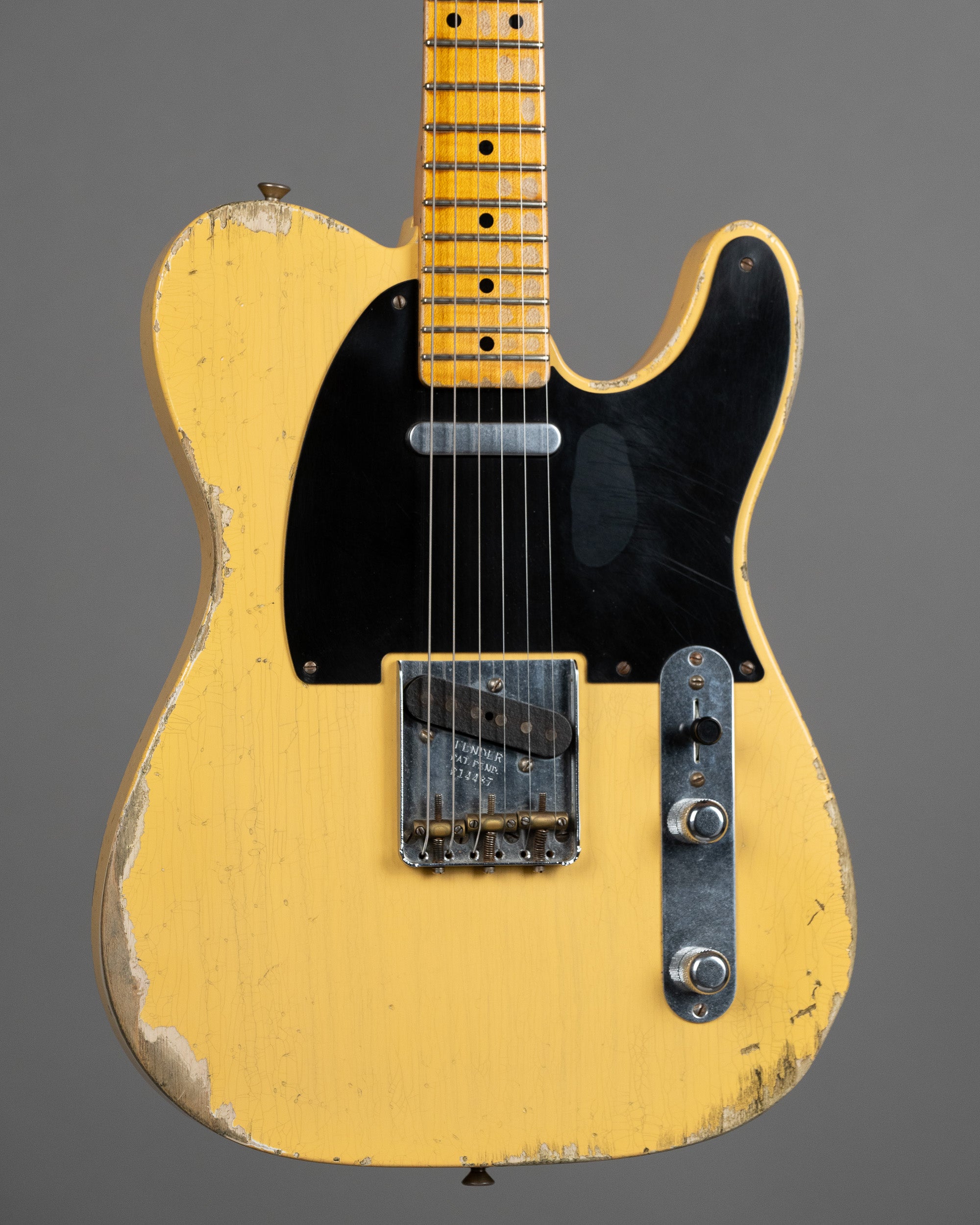 2015 Fender Custom Shop '52 Telecaster Relic (USA, Blonde, OHSC)