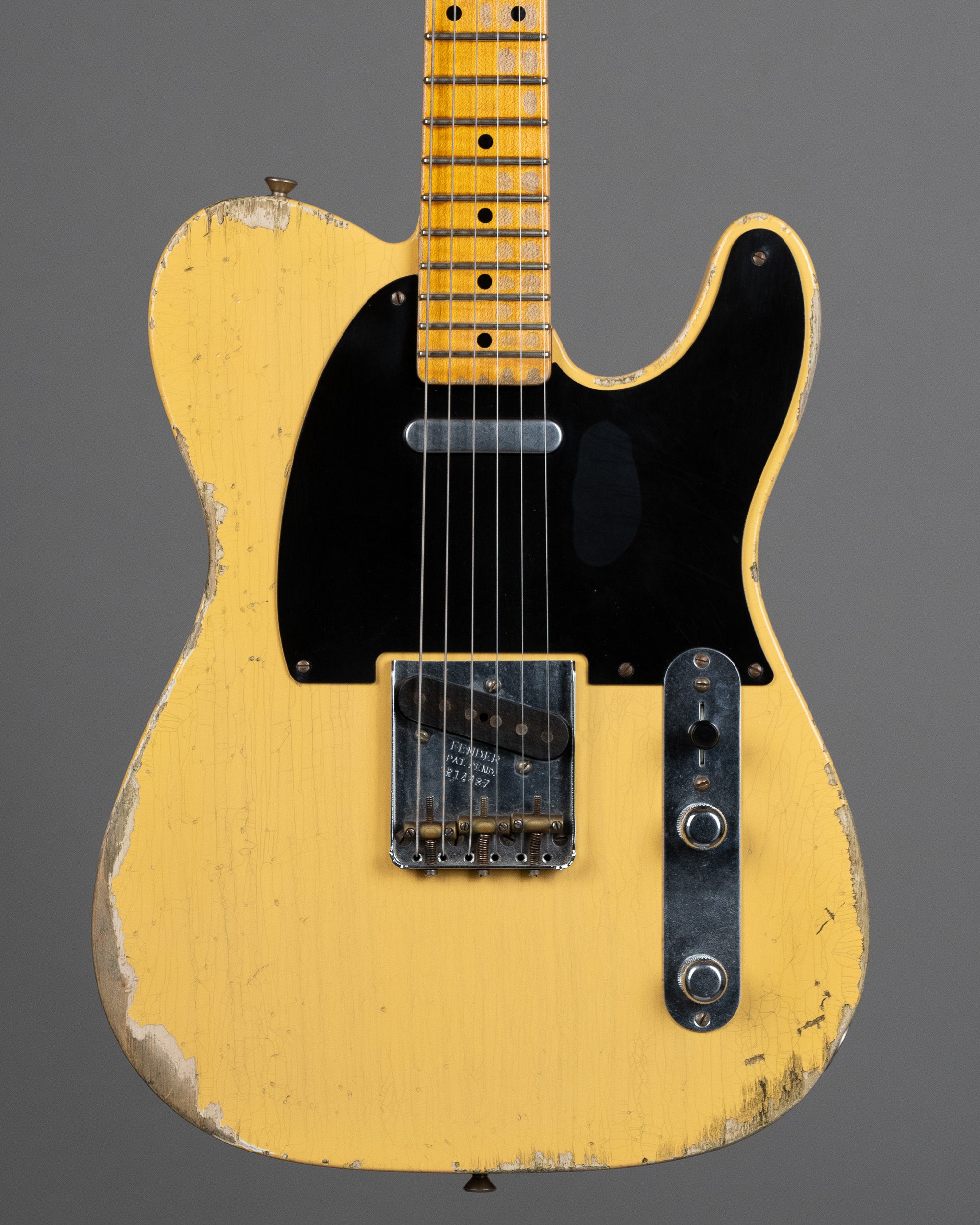 2015 Fender Custom Shop '52 Telecaster Relic (USA, Blonde, OHSC)