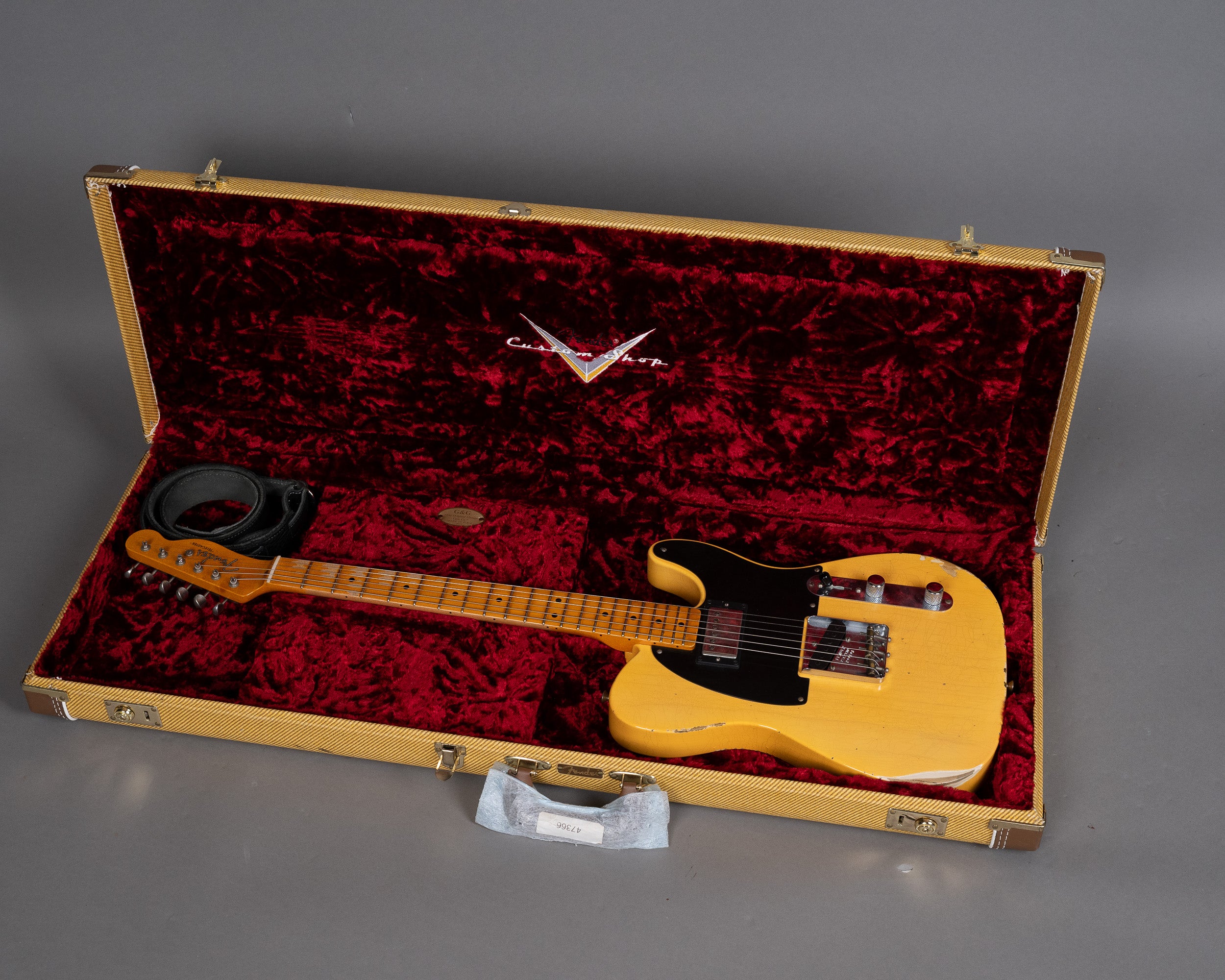 2019 Fender Custom Shop LTD '51 HS Telecaster Relic (USA, Nocaster Blonde, OHSC)