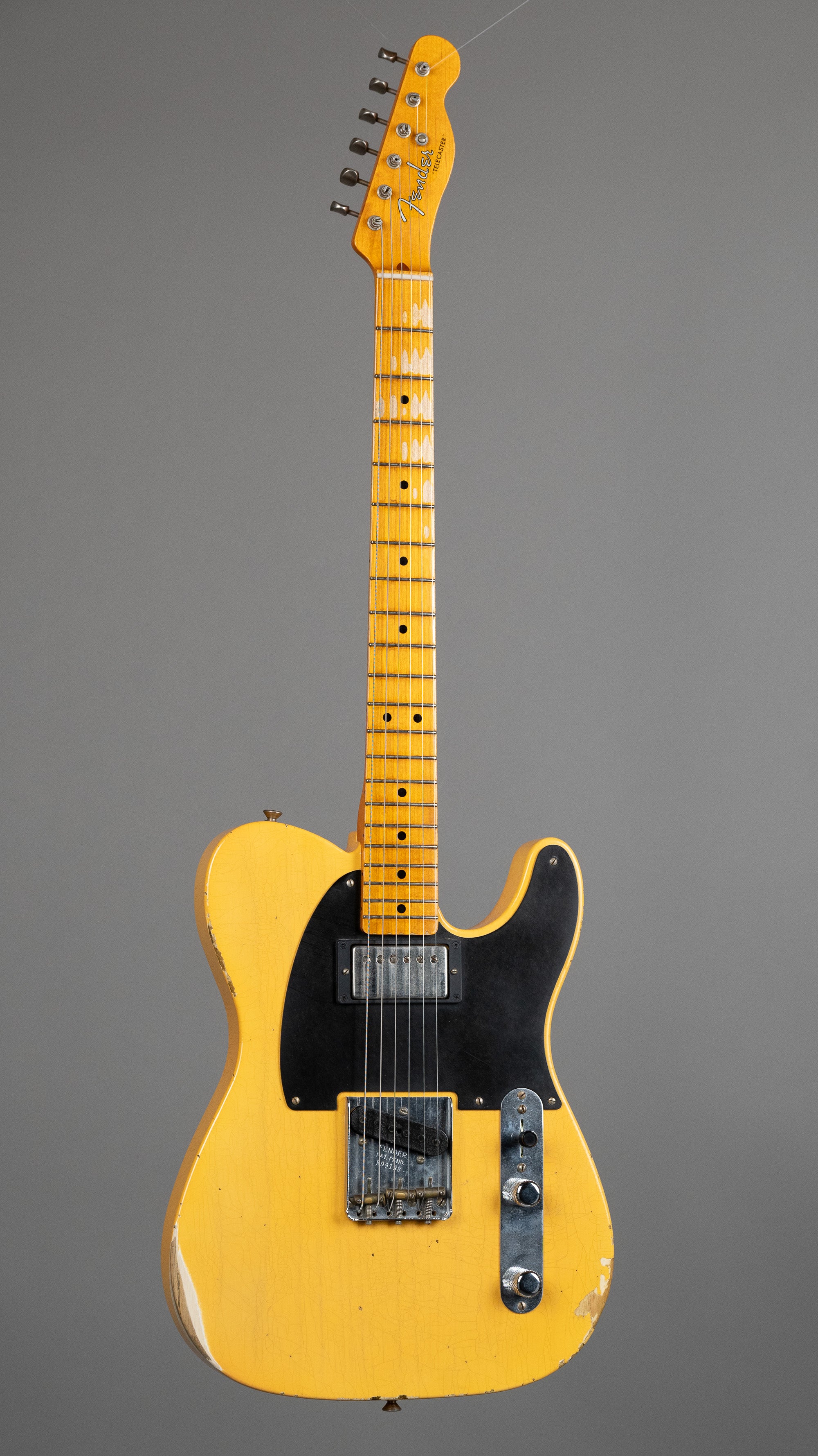 2019 Fender Custom Shop LTD '51 HS Telecaster Relic (USA, Nocaster Blonde, OHSC)