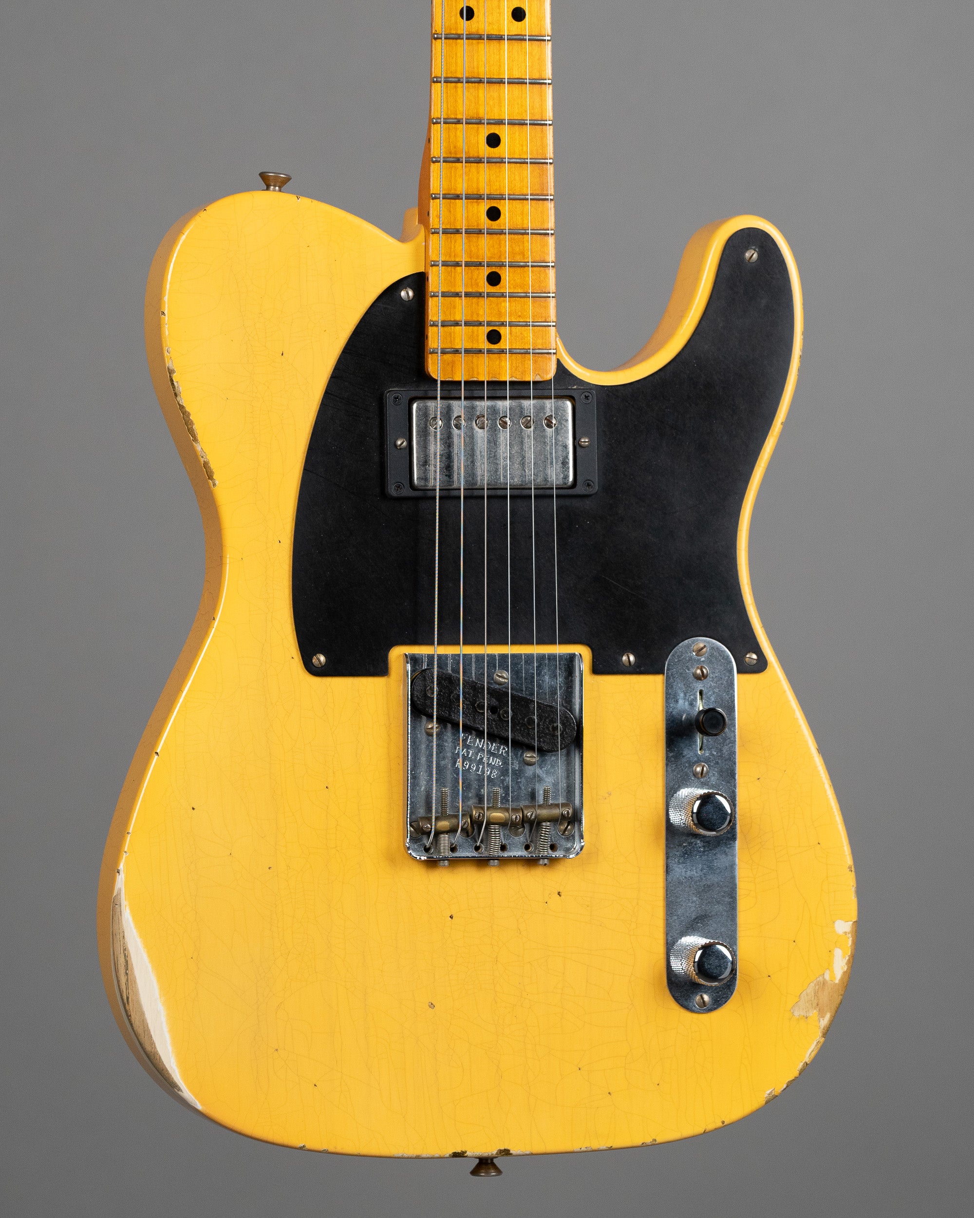 2019 Fender Custom Shop LTD '51 HS Telecaster Relic (USA, Nocaster Blonde, OHSC)