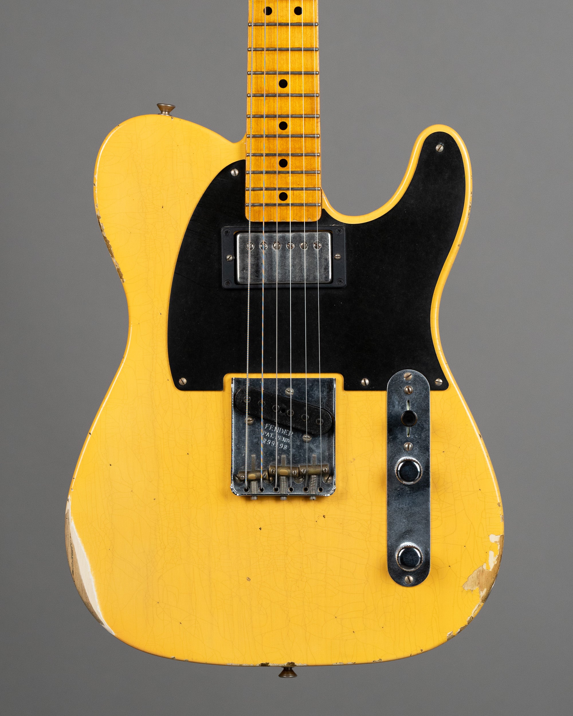 2019 Fender Custom Shop LTD '51 HS Telecaster Relic (USA, Nocaster Blonde, OHSC)