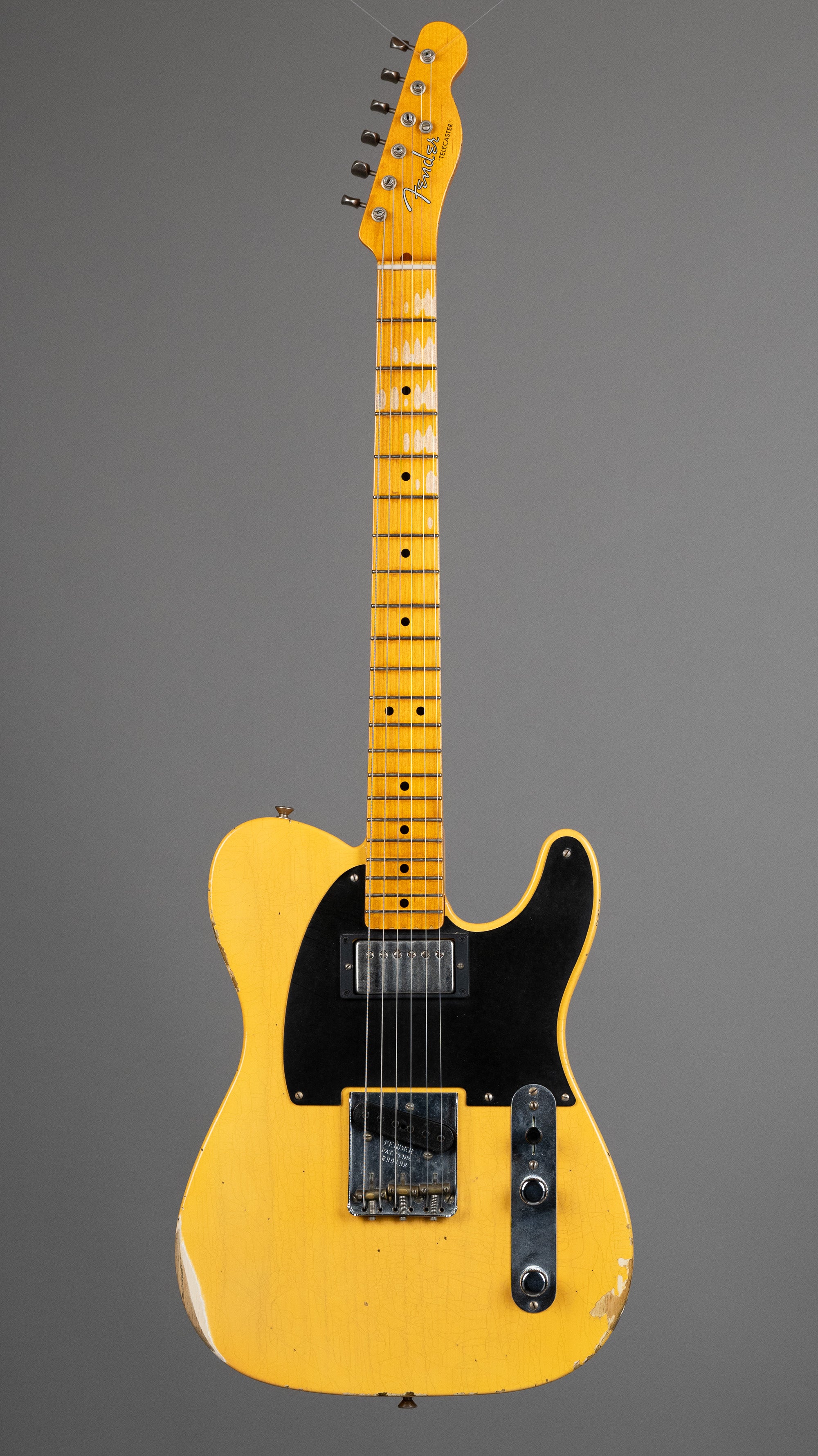 2019 Fender Custom Shop LTD '51 HS Telecaster Relic (USA, Nocaster Blonde, OHSC)
