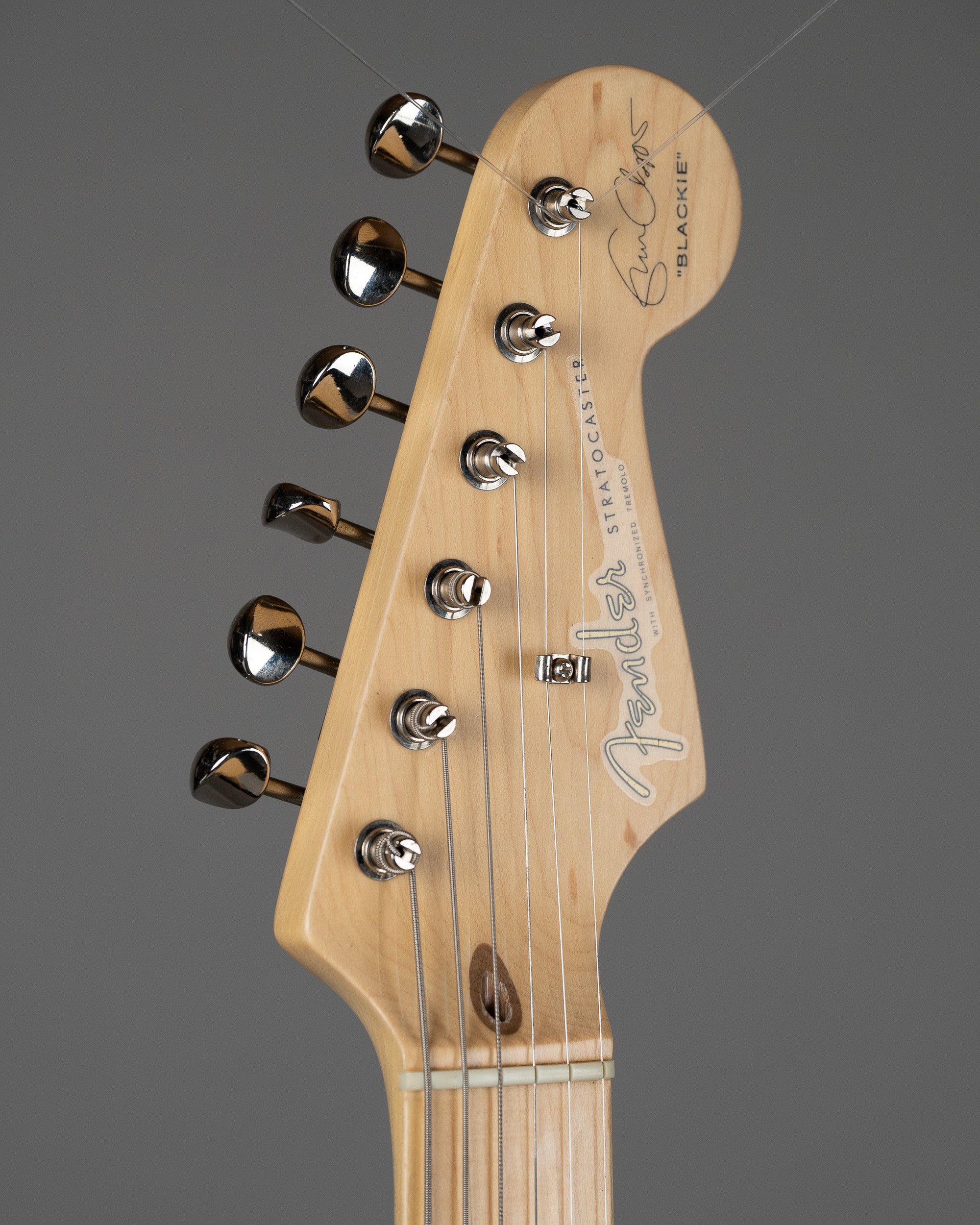 2003 Fender Eric Clapton 'Blackie' Stratocaster (USA, Black, OHSC)