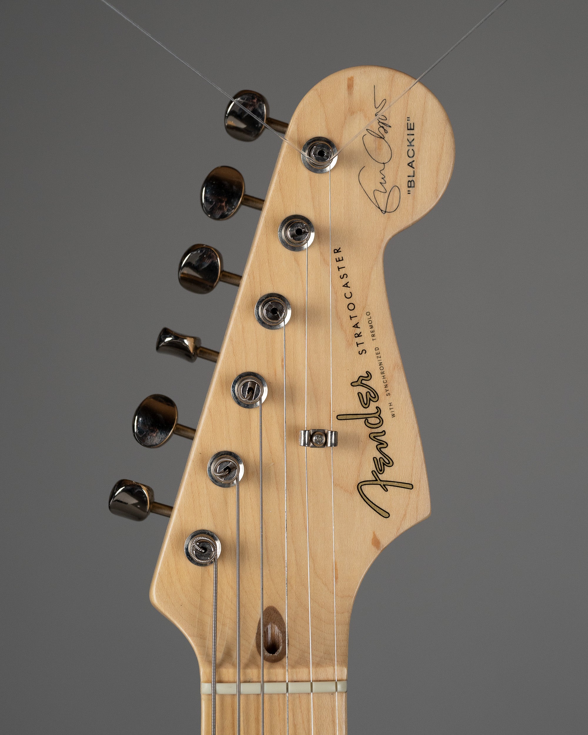 2003 Fender Eric Clapton 'Blackie' Stratocaster (USA, Black, OHSC)