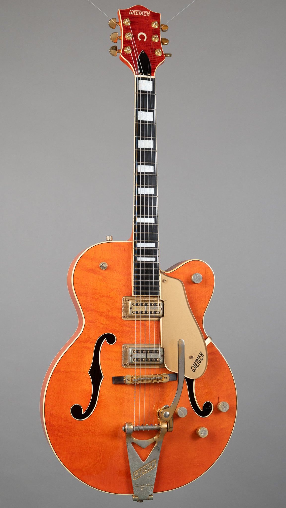 1990 Gretsch 6120 (Japan, Orange, OHSC)