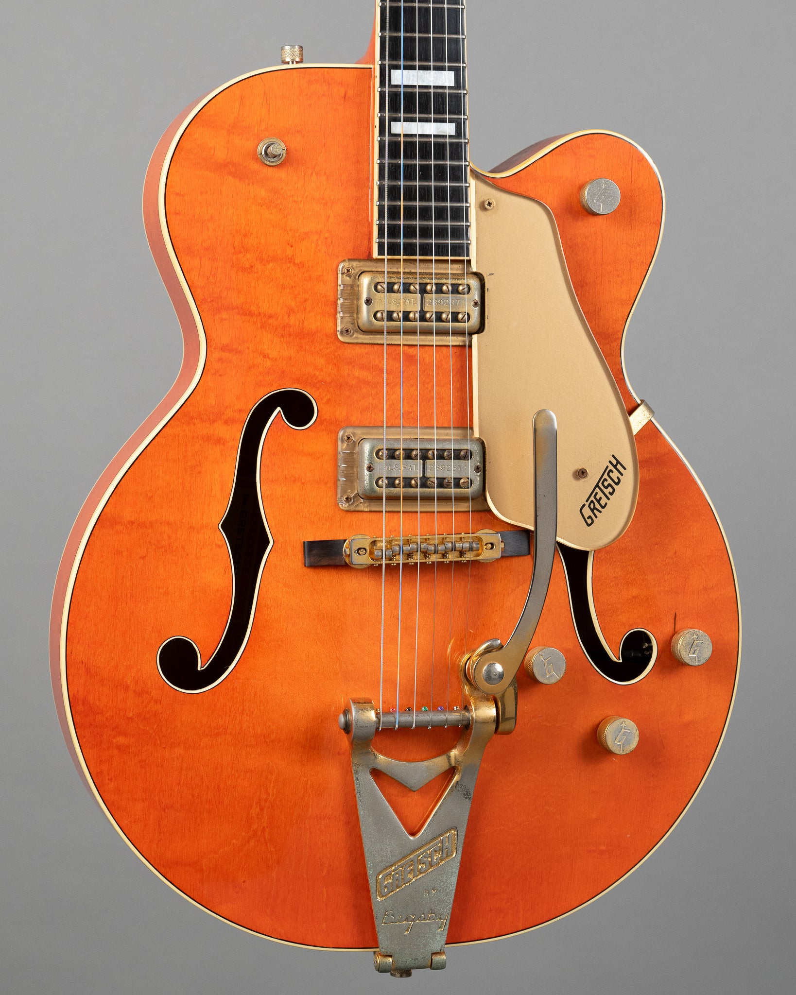 1990 Gretsch 6120 (Japan, Orange, OHSC)