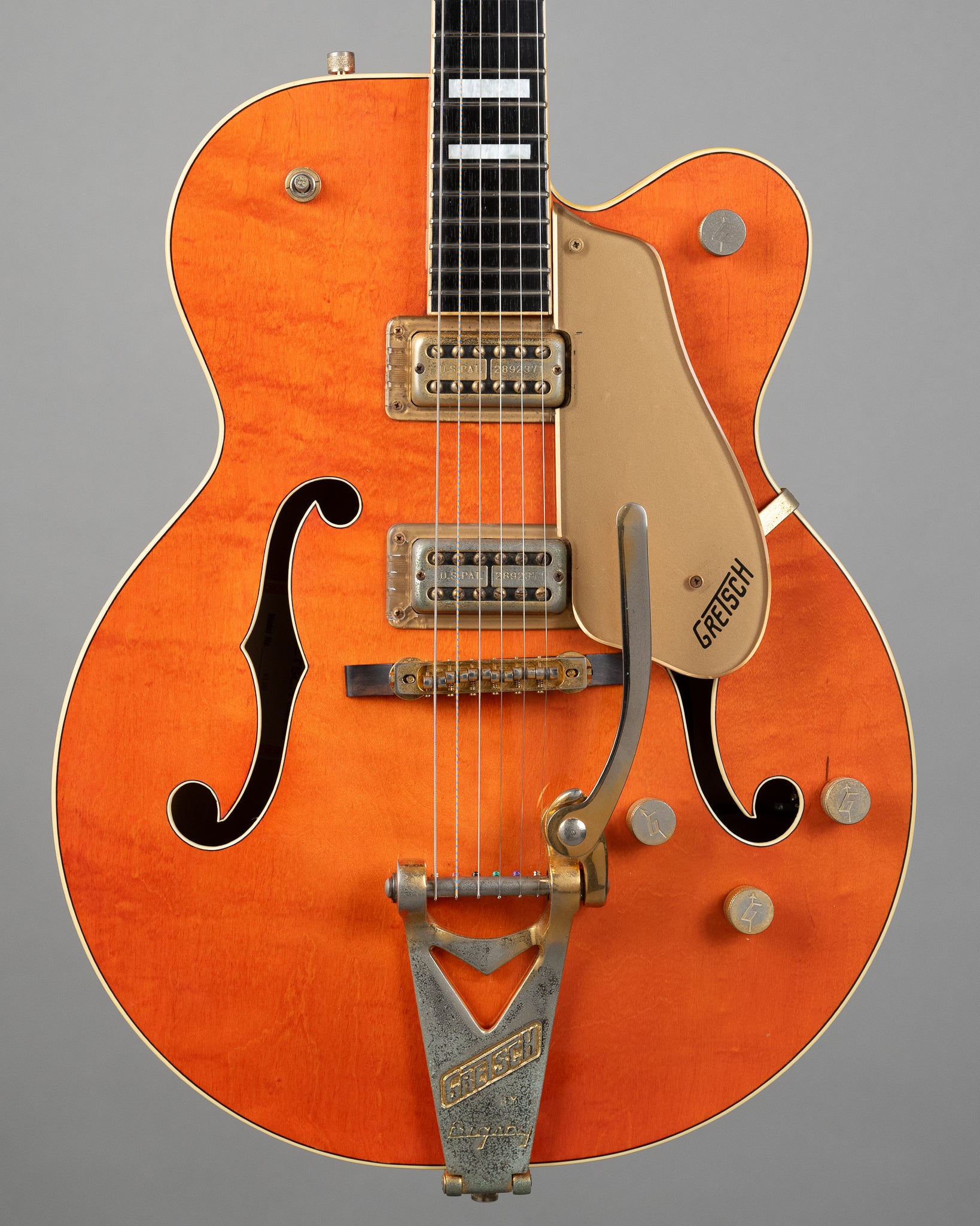 1990 Gretsch 6120 (Japan, Orange, OHSC)