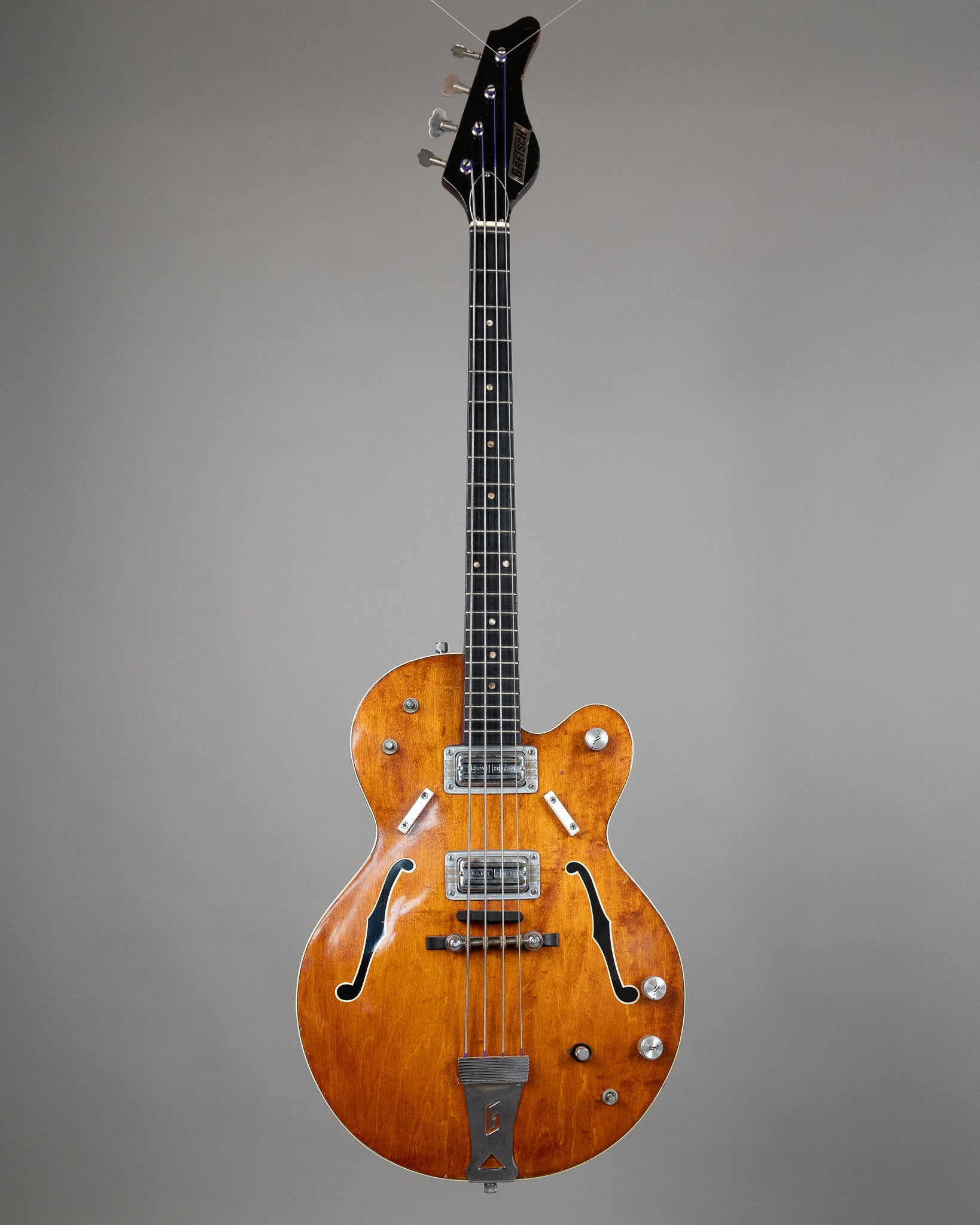 1967 Gretsch 6073 "Monkee Bass" (USA, Brown Stain, OHSC)