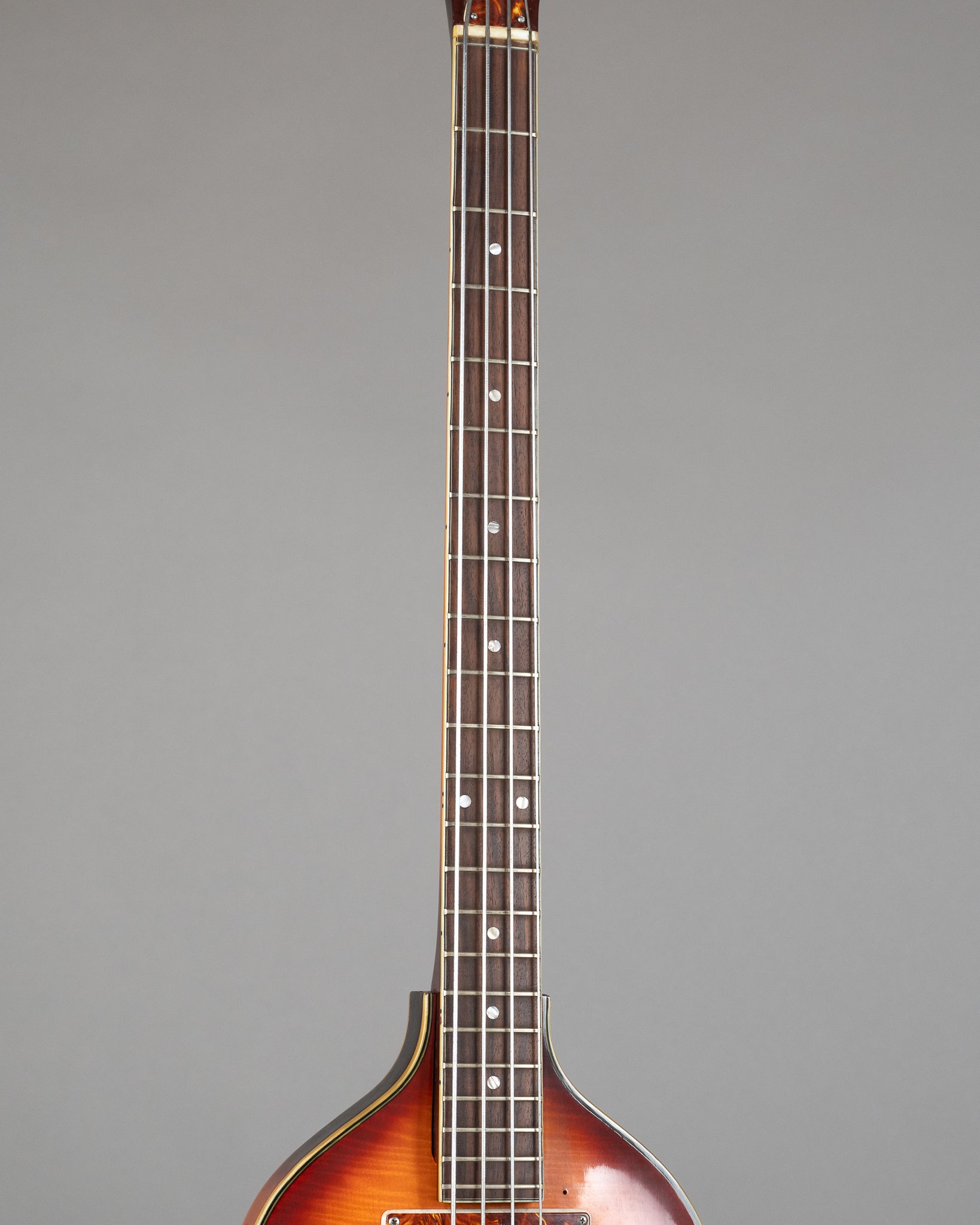 c1969 Guyatone Viola Bass (Japan, Sunburst, OHSC)