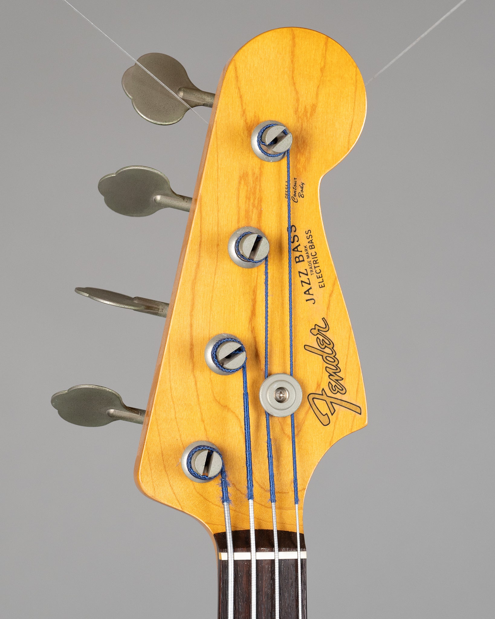 c1994 Fender JB-62FL Unlined Fretless Jazz Bass (Japan, Sunburst)