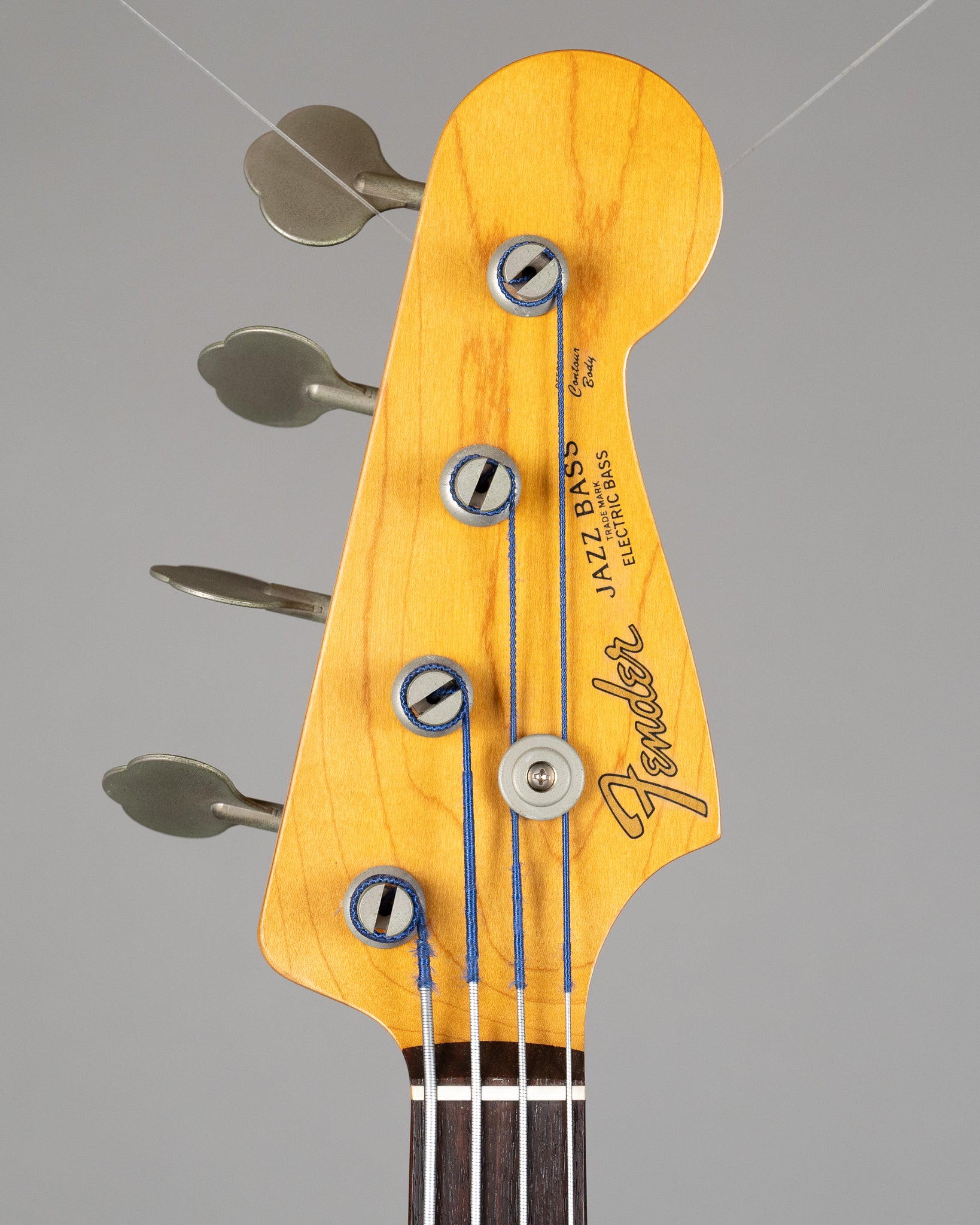 c1994 Fender JB-62FL Unlined Fretless Jazz Bass (Japan, Sunburst)