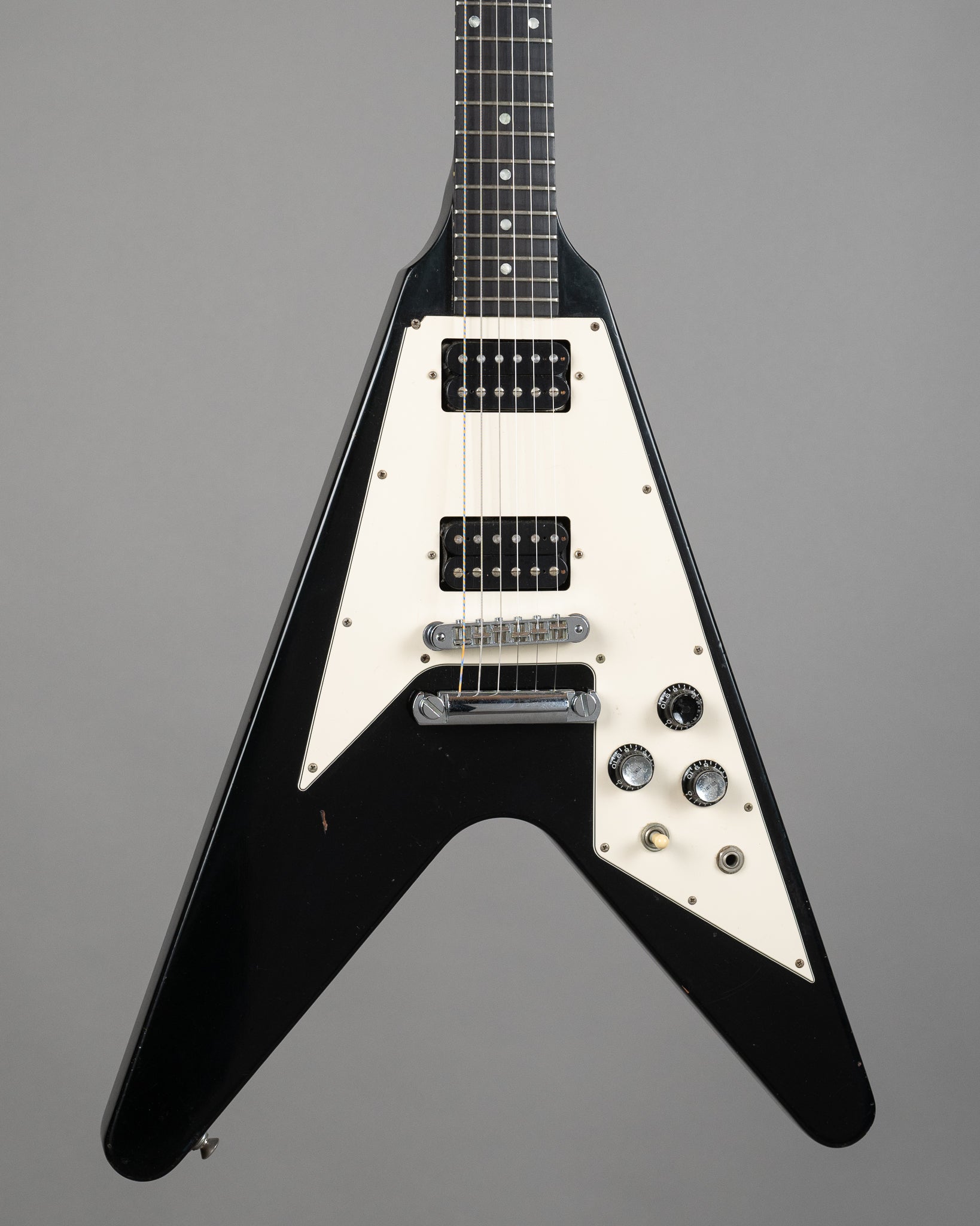 2000 Gibson '67 RI Flying V (USA, Ebony, HSC)