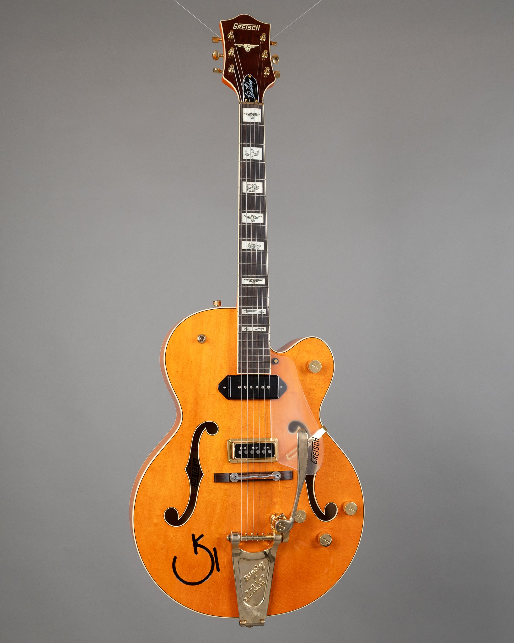 2022 Gretsch Eddie Cochran G6120EC (Japan, Orange Stain, OHSC)
