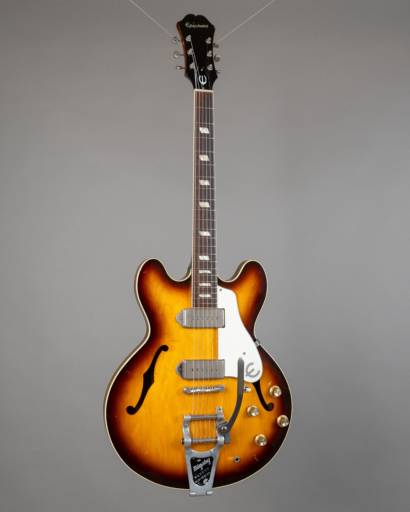 1996 Epiphone Casino (Japan, Sunburst Lacquer, Epiphone HSC)