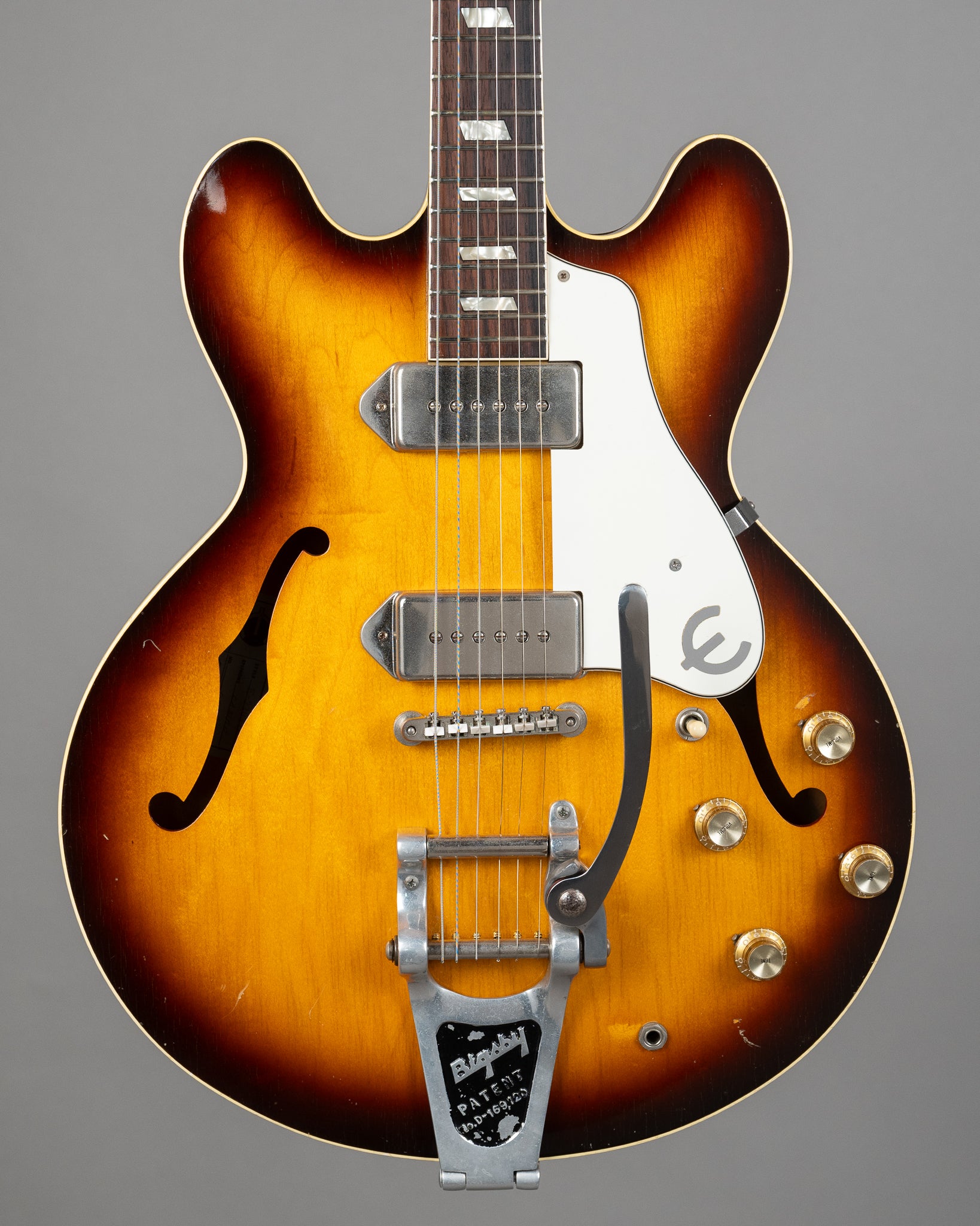 1996 Epiphone Casino (Japan, Sunburst Lacquer, Epiphone HSC)