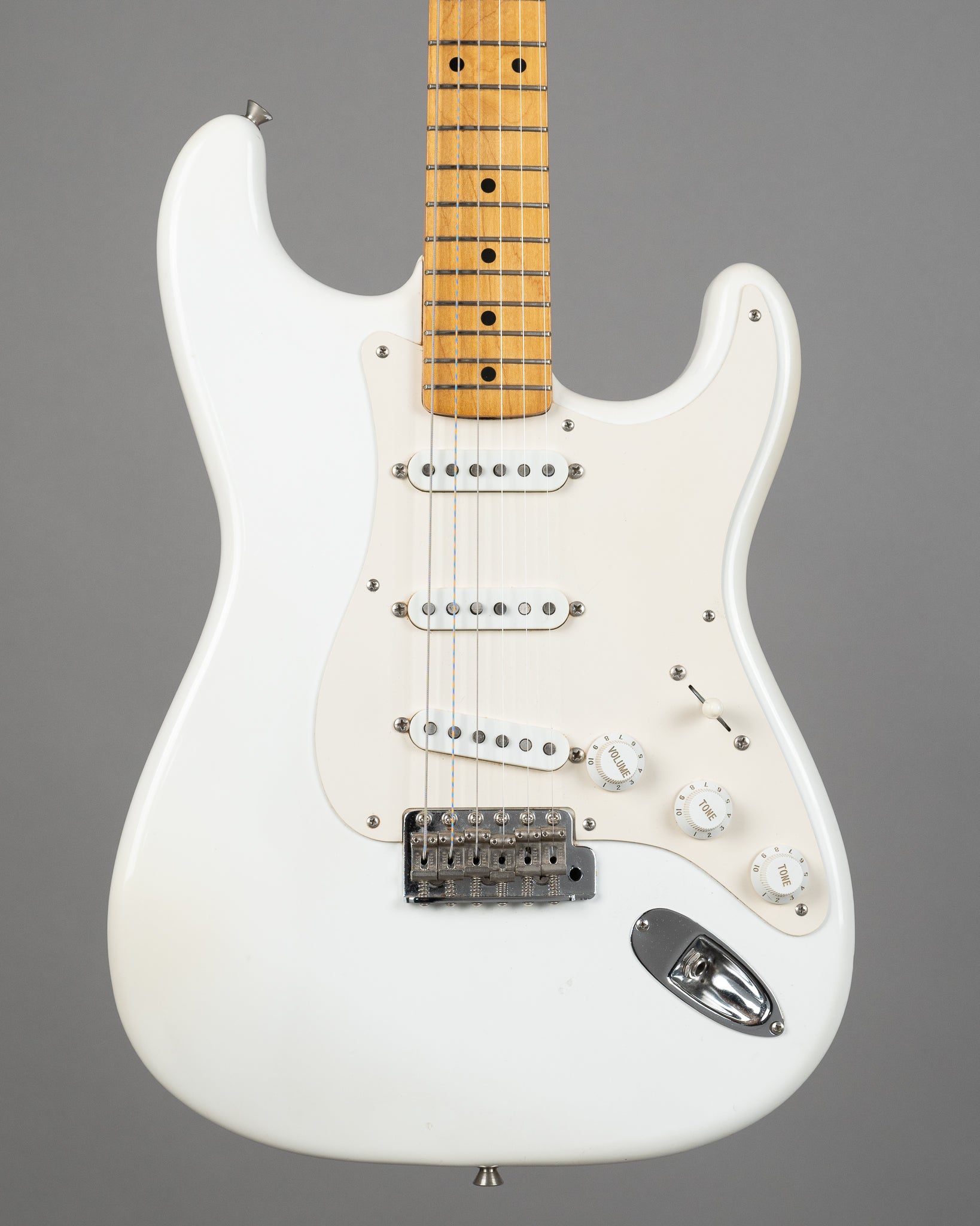 c1989 Fender ST57 Stratocaster (Japan, Olympic White)