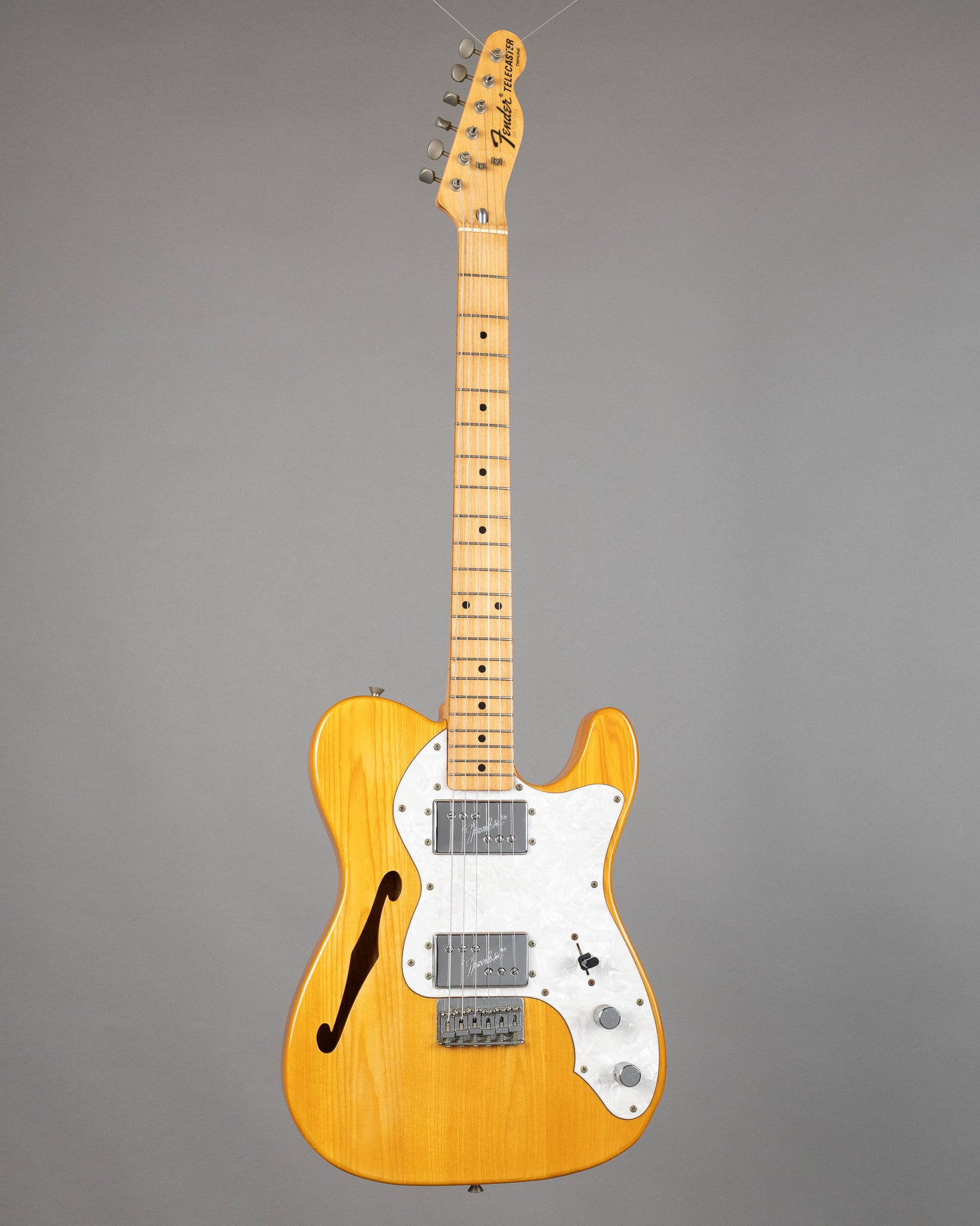 1988 Fender TN72-70 Thinline Telecaster (Japan, Natural, HSC)