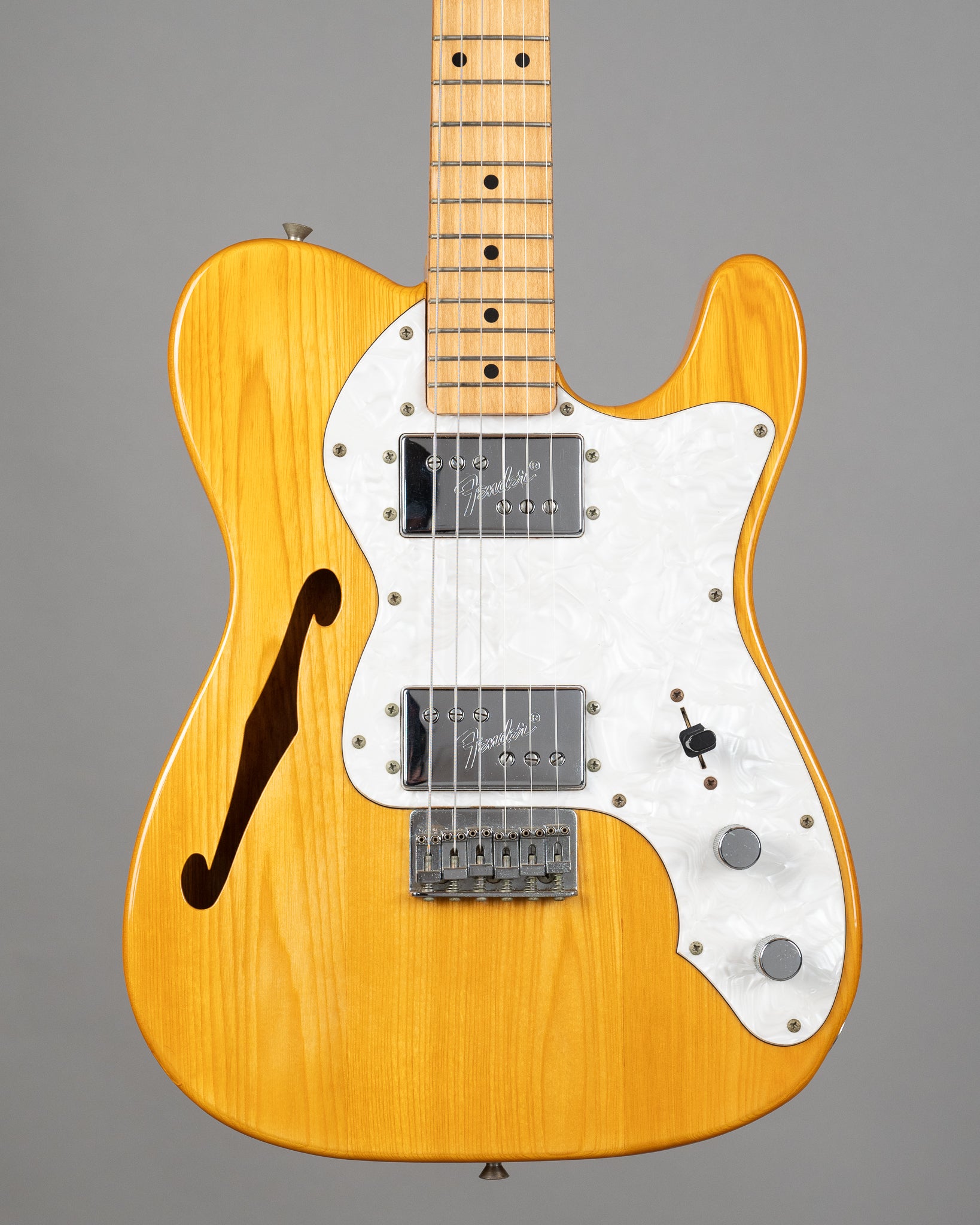 1988 Fender TN72-70 Thinline Telecaster (Japan, Natural, HSC)