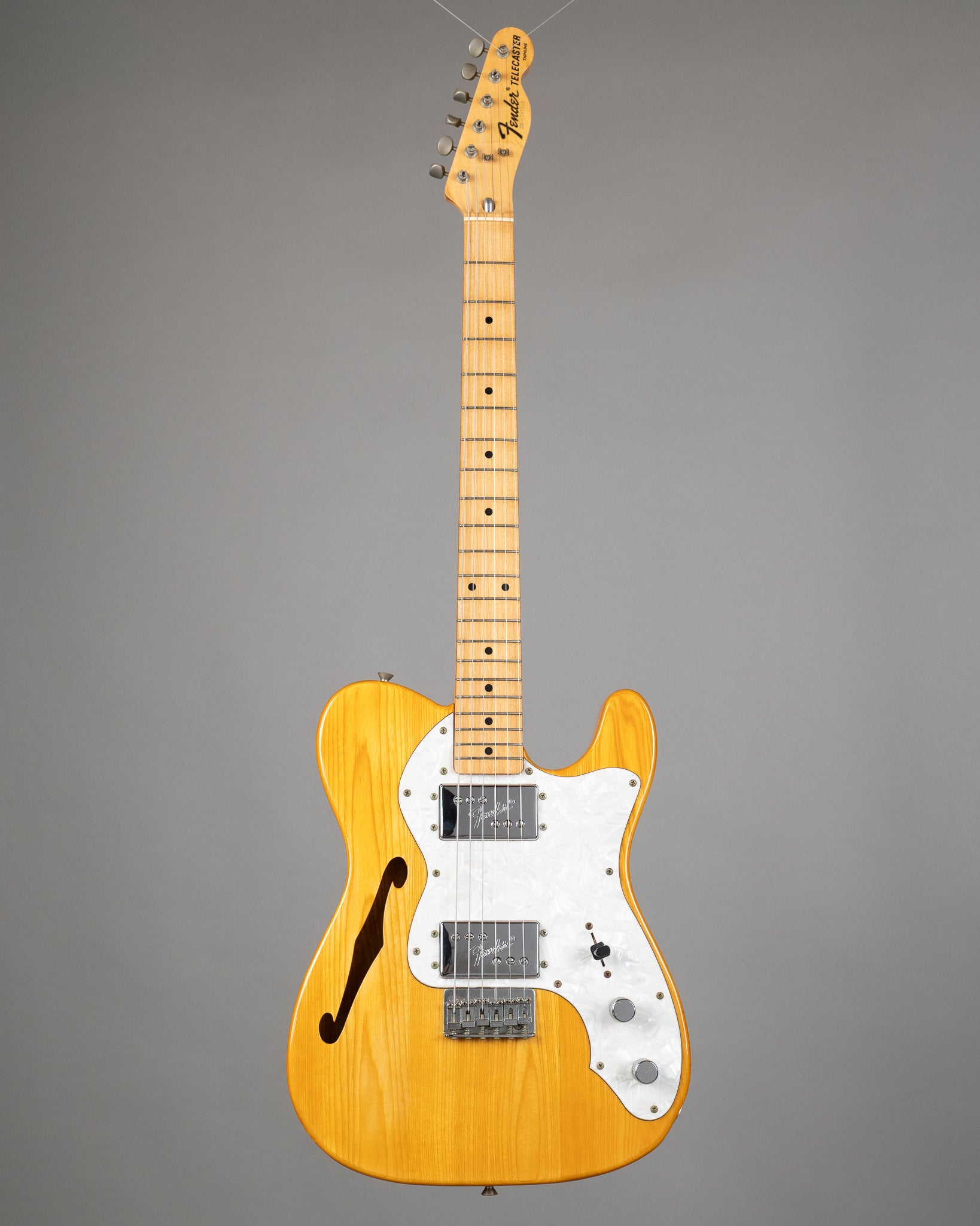 1988 Fender TN72-70 Thinline Telecaster (Japan, Natural, HSC)