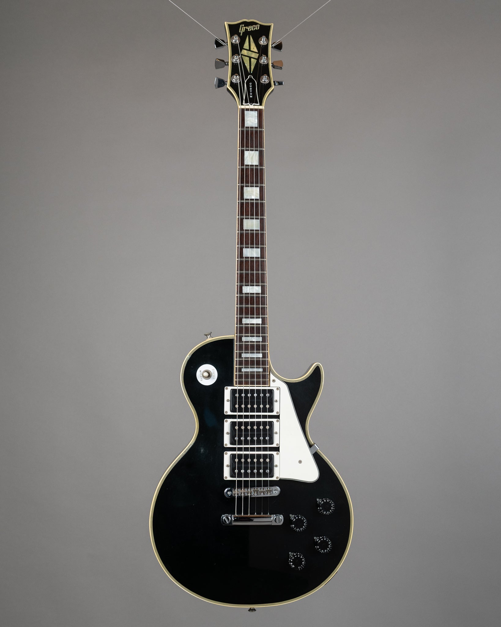 1978 Greco EG-600P 'Frampton' Custom (Japan, Black, OHSC)