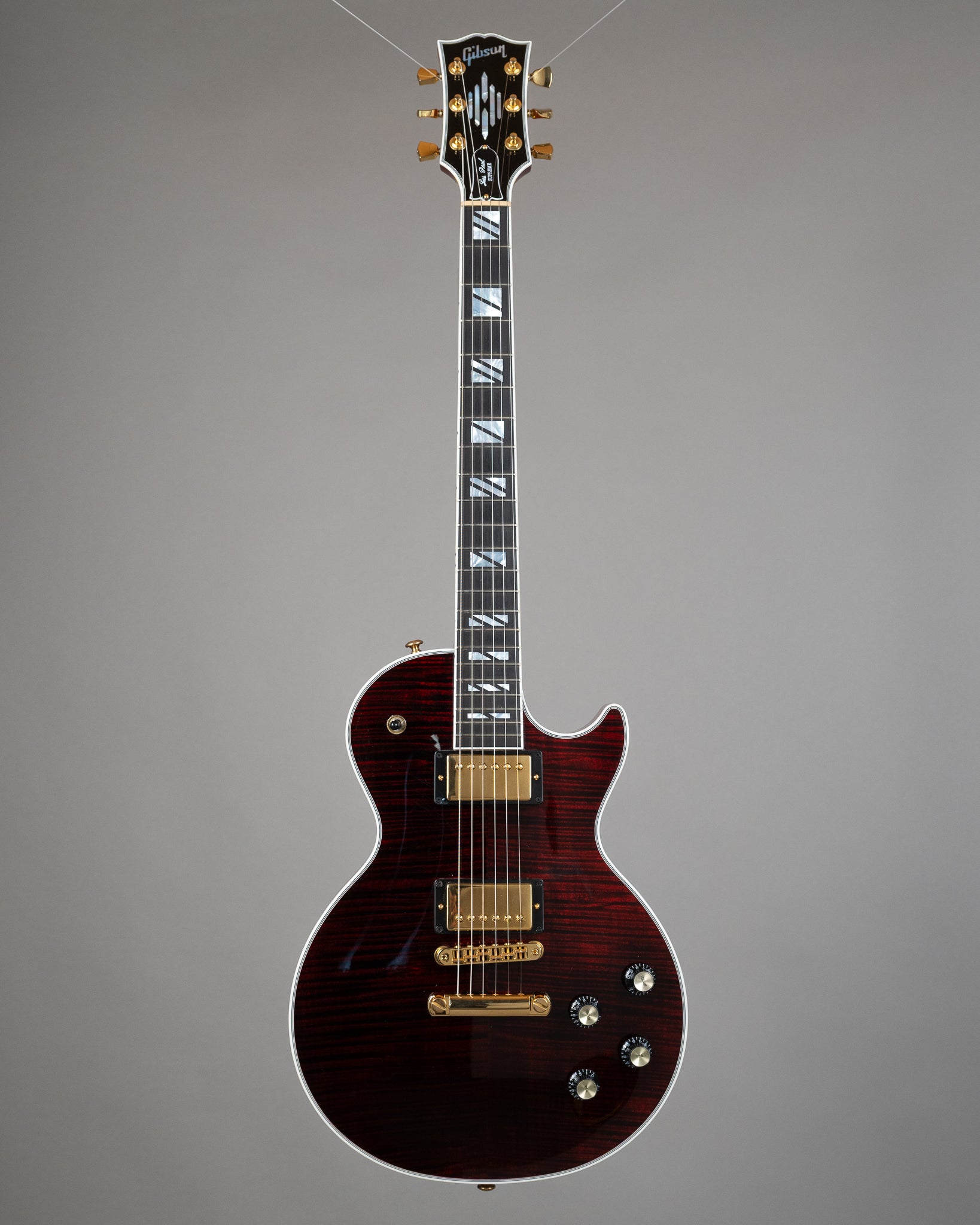2022 Gibson Les Paul Supreme (USA, Wine Red, OHSC)