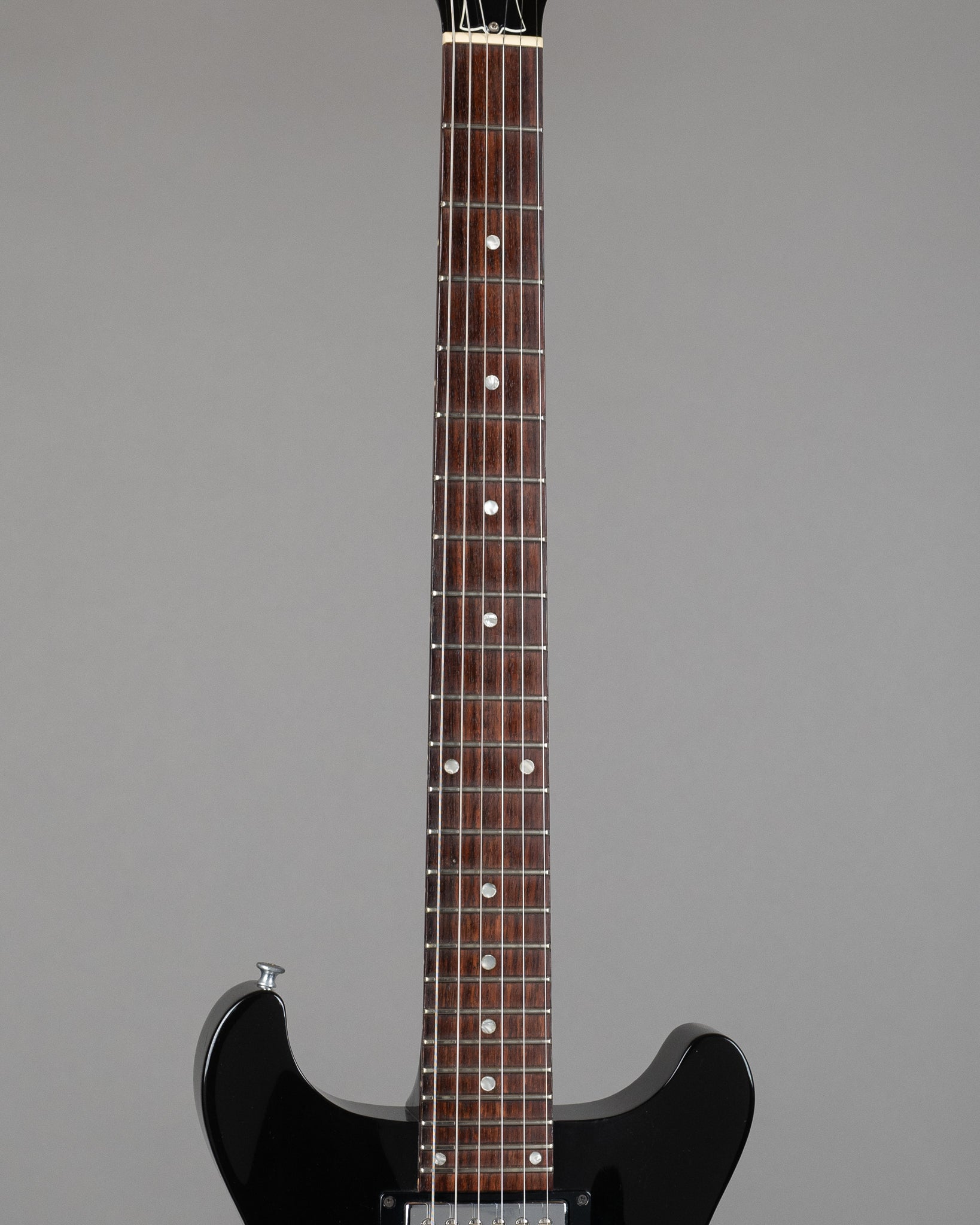 1997 Gibson Les Paul Studio DC Double Cut (USA, Ebony, OHSC)