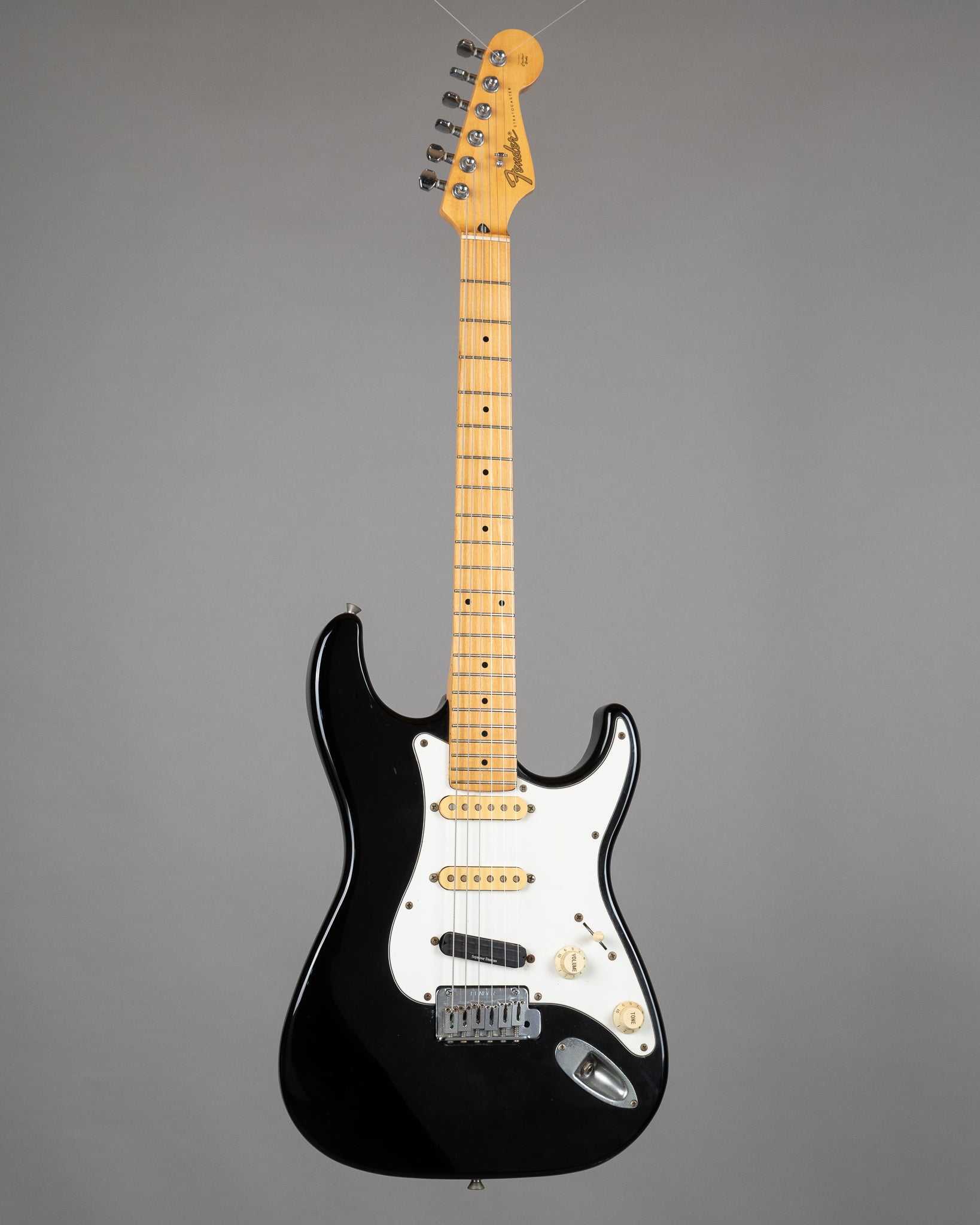 1989 Fender STS-550 Short Scale Stratocaster (Japan, Black)