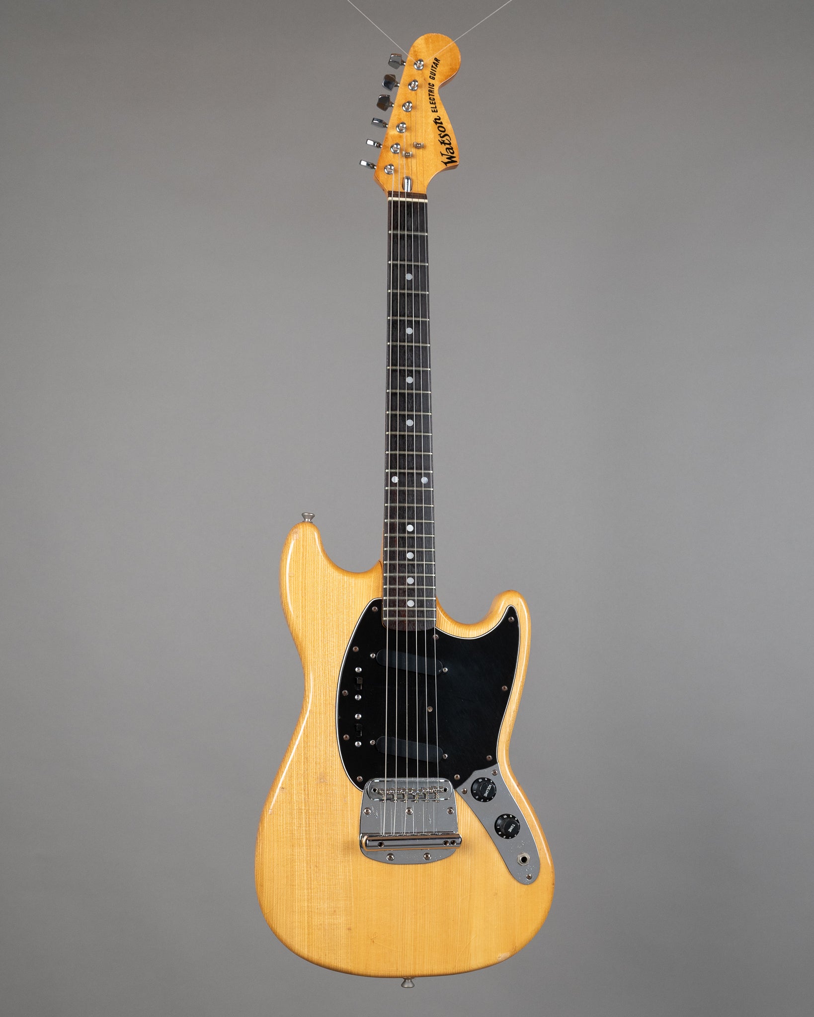 c1970s Watson 'Electric Guitar' Mustang Copy (Japan, Natural)