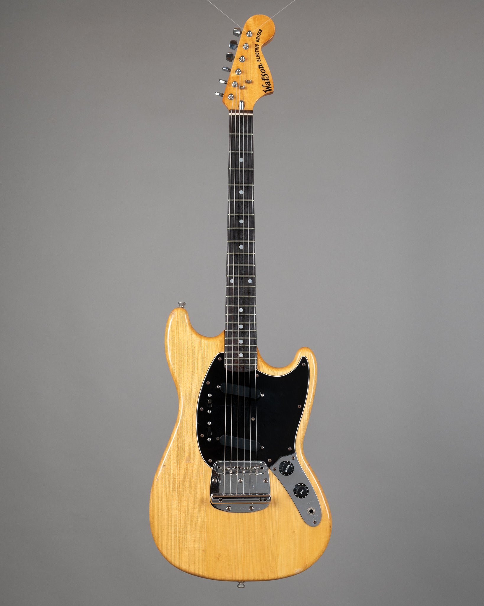 c1970s Watson 'Electric Guitar' Mustang Copy (Japan, Natural)