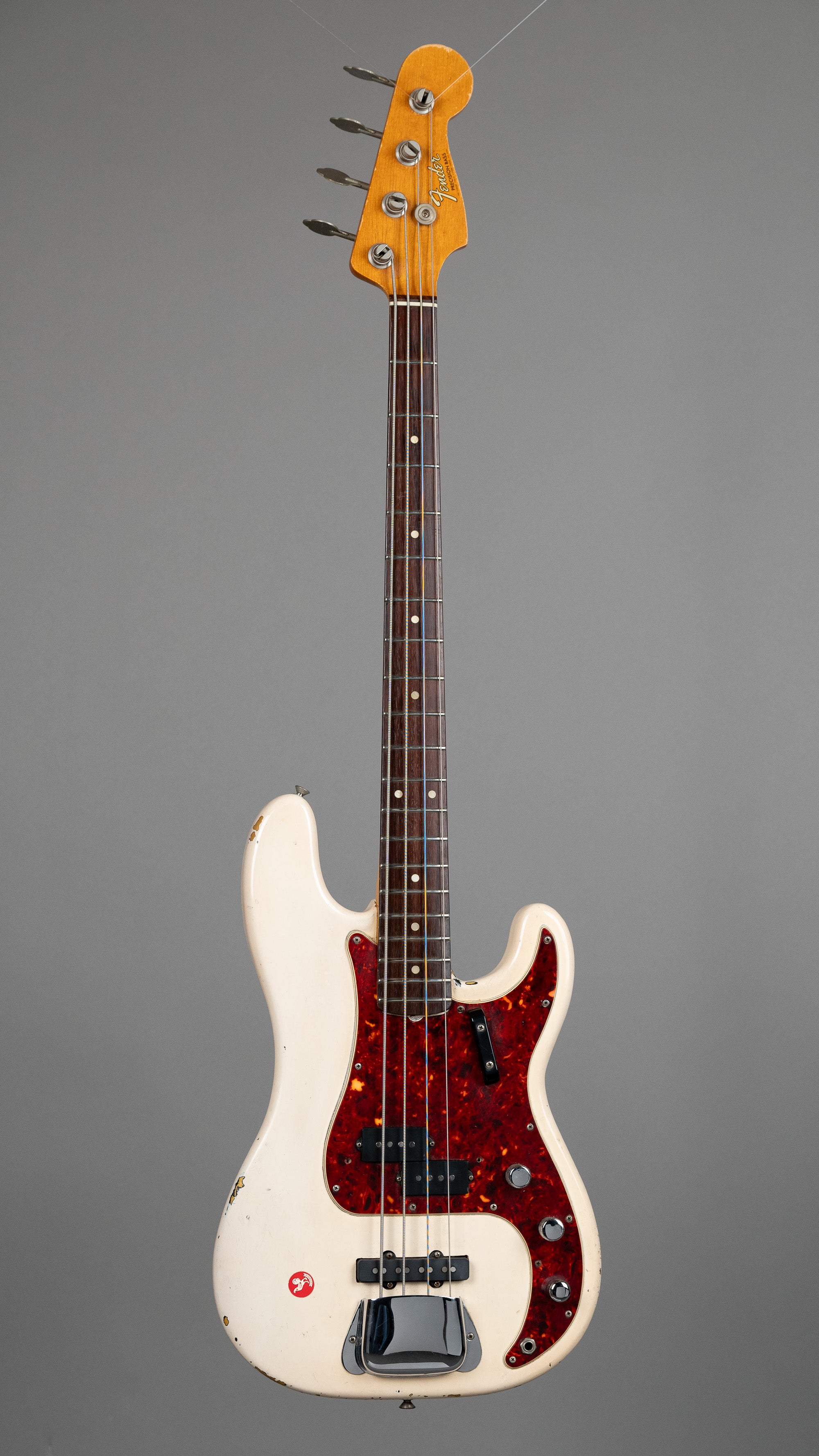 1968 Fender Precision Bass (USA, Olympic White, HSC)