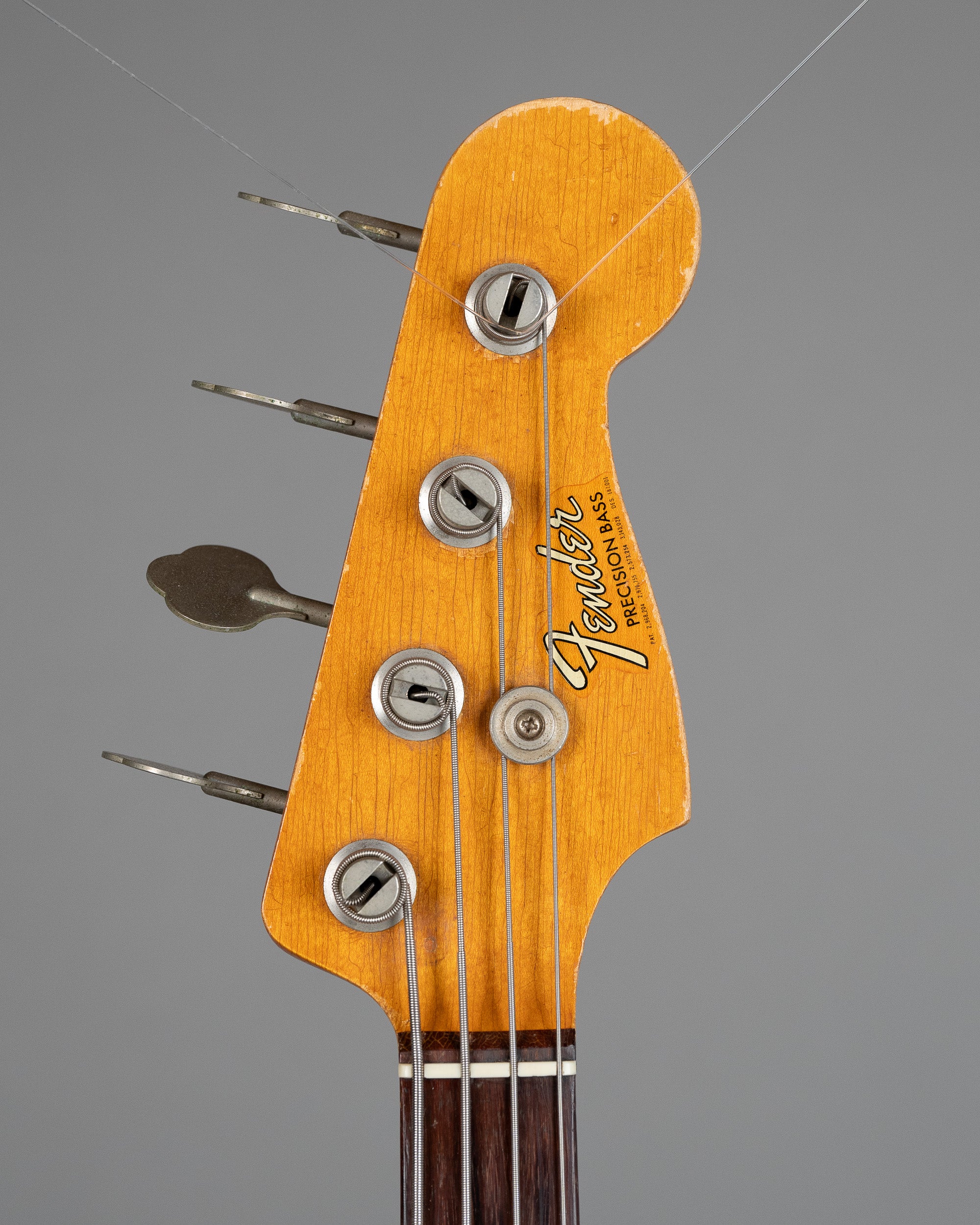 1968 Fender Precision Bass (USA, Olympic White, HSC)