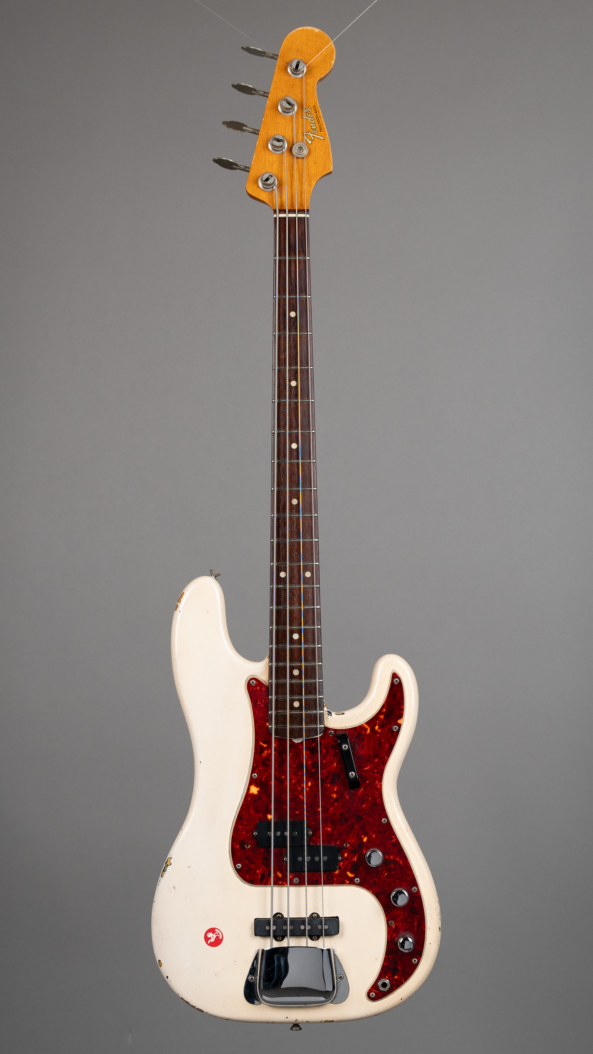 1968 Fender Precision Bass (USA, Olympic White, HSC)