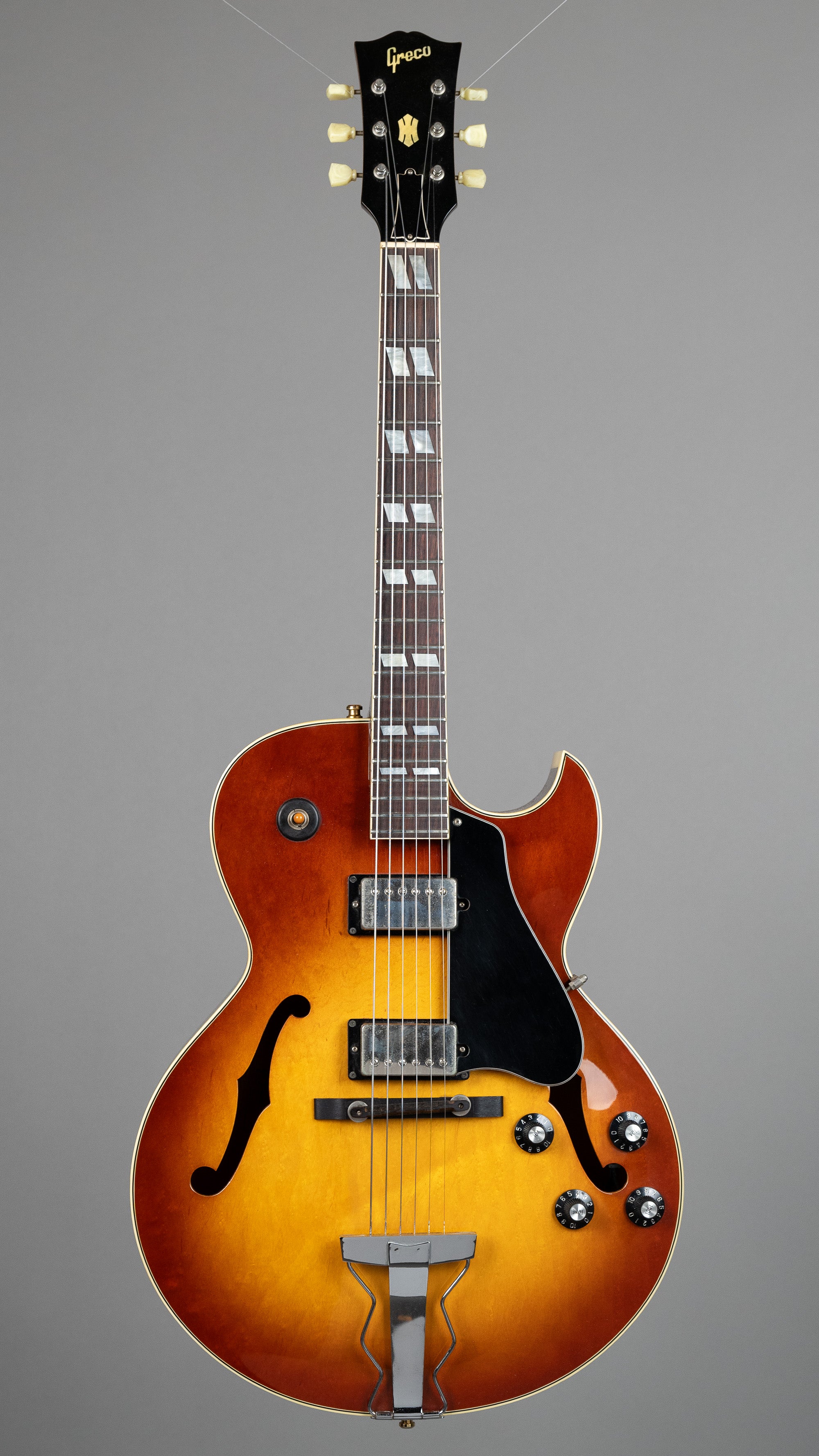1986 Greco FA-67-70 ES-175 (Japan, Sunburst, Gig Bag)