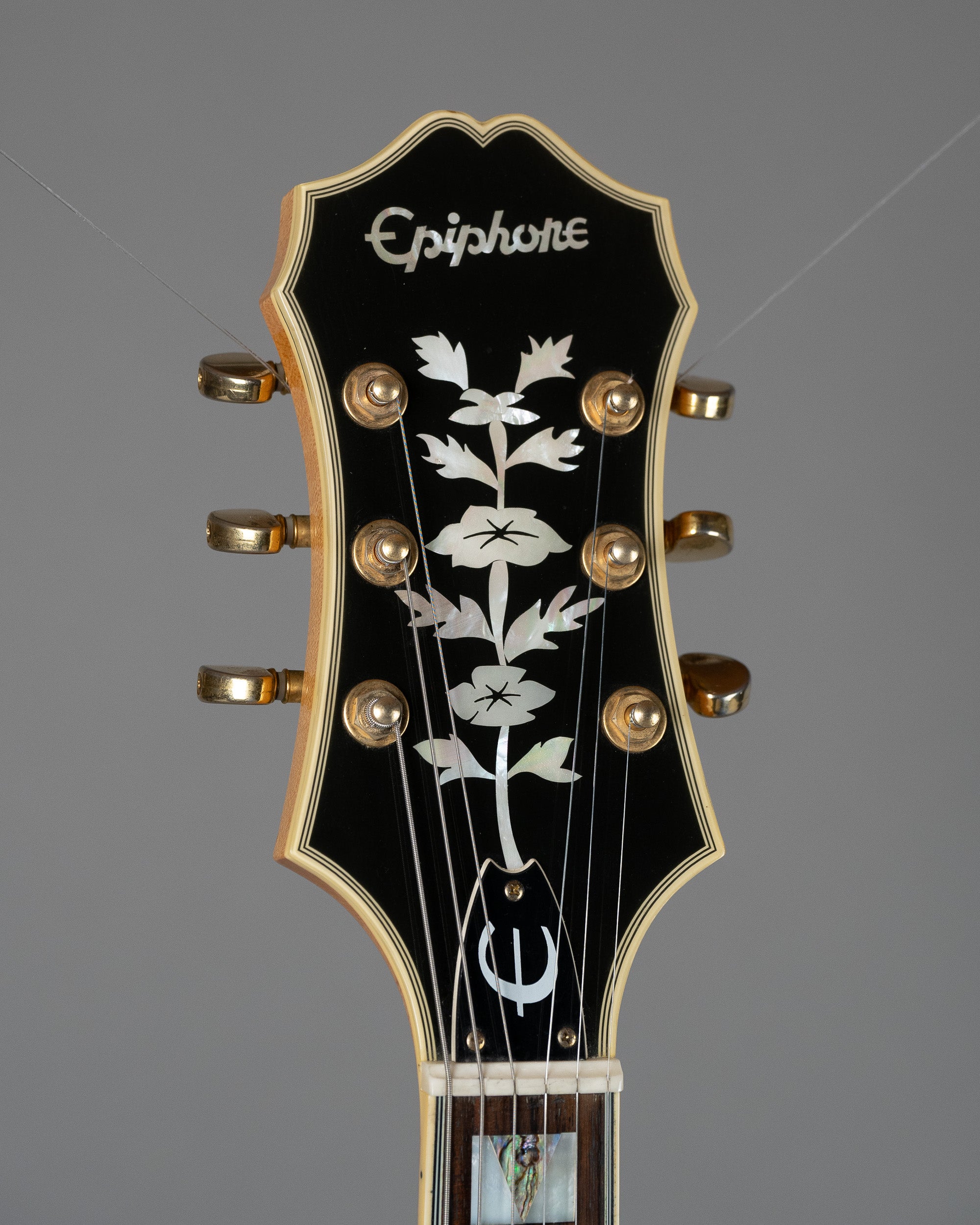 2007 Epiphone Sheraton II (Natural Gloss, Korea, Seymour Duncan Pickups, Hiscox Case)